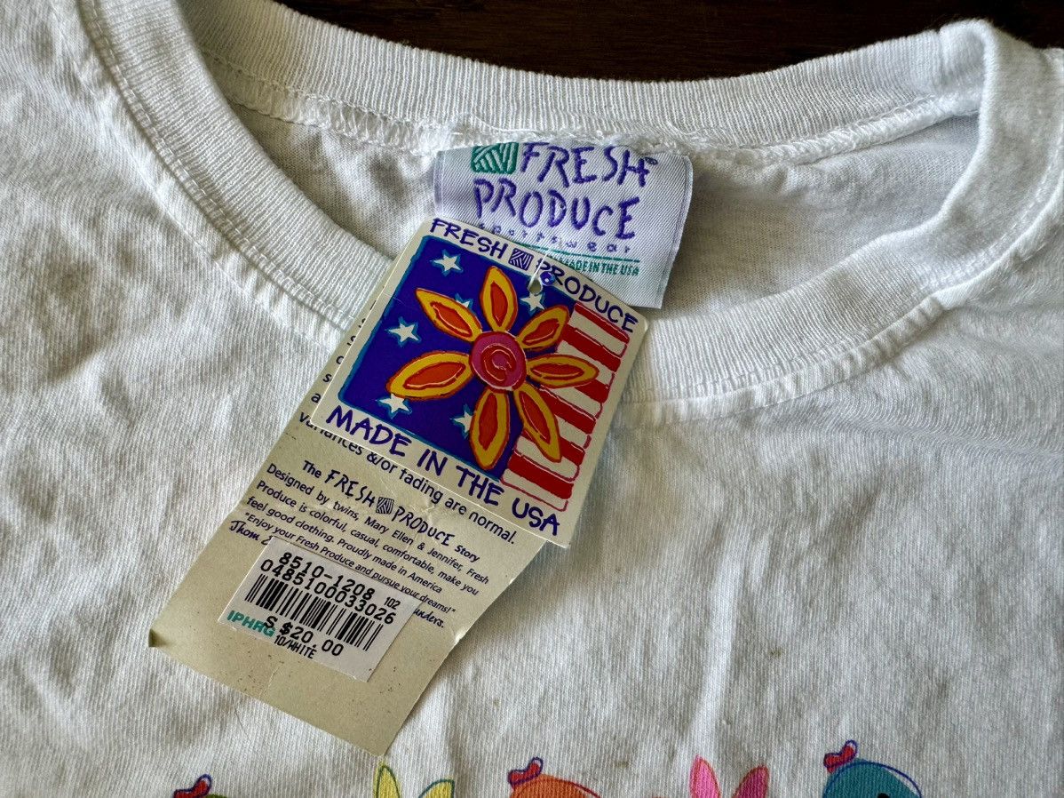 Vintage Fresh Produce Sportswear Hawaii Vintage White T-Shirt Size US S / EU 44-46 / 1 - 4 Thumbnail