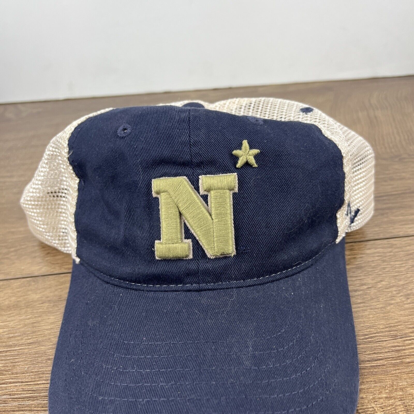 Other Navy Midshipmen Hat Snapback Blue Hat Adjustable Adult Size Size ONE SIZE - 7 Thumbnail