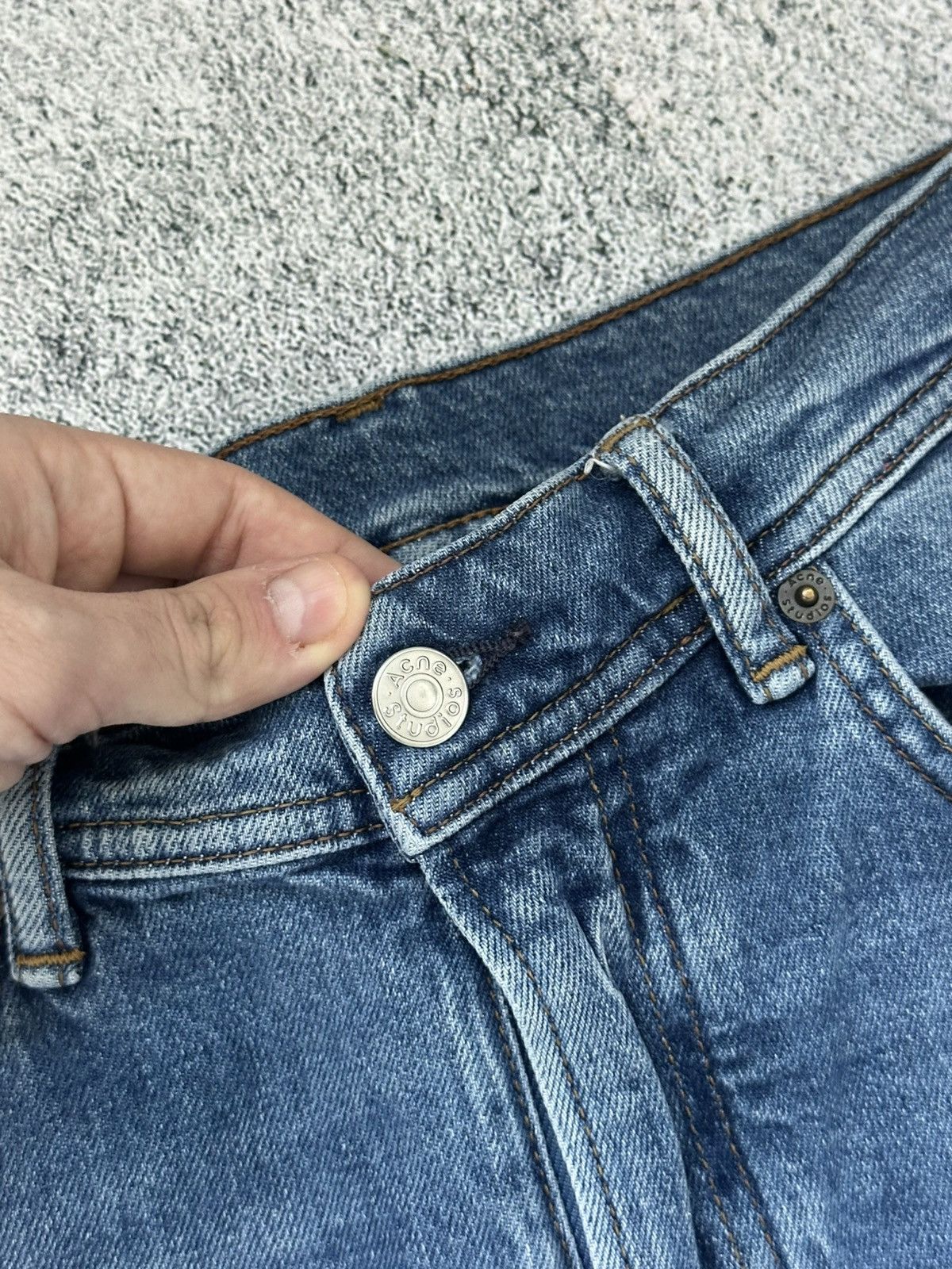 Acne Studios Acne Studios Denim Blue Slim Jeans Size US 28 / EU 44 - 6 Thumbnail