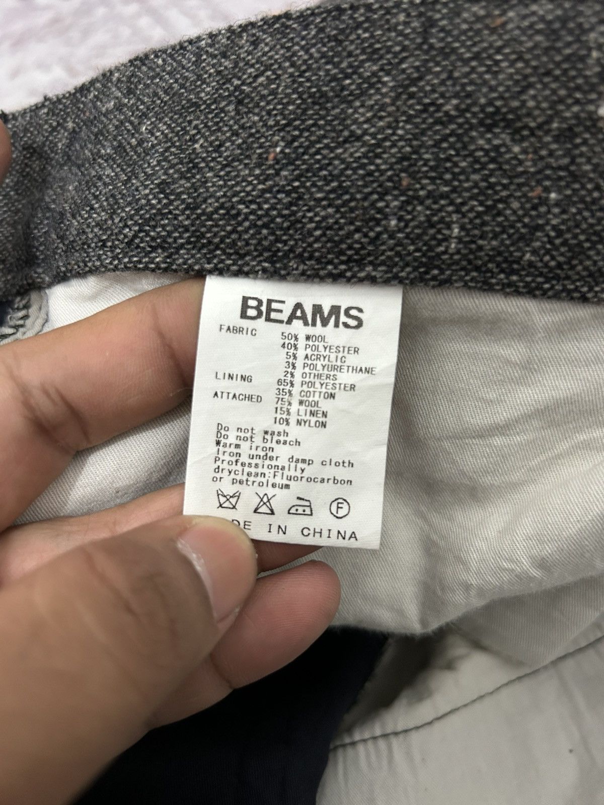 Beams Plus Beams Japan Wool Pants Size US 34 / EU 50 - 11 Thumbnail