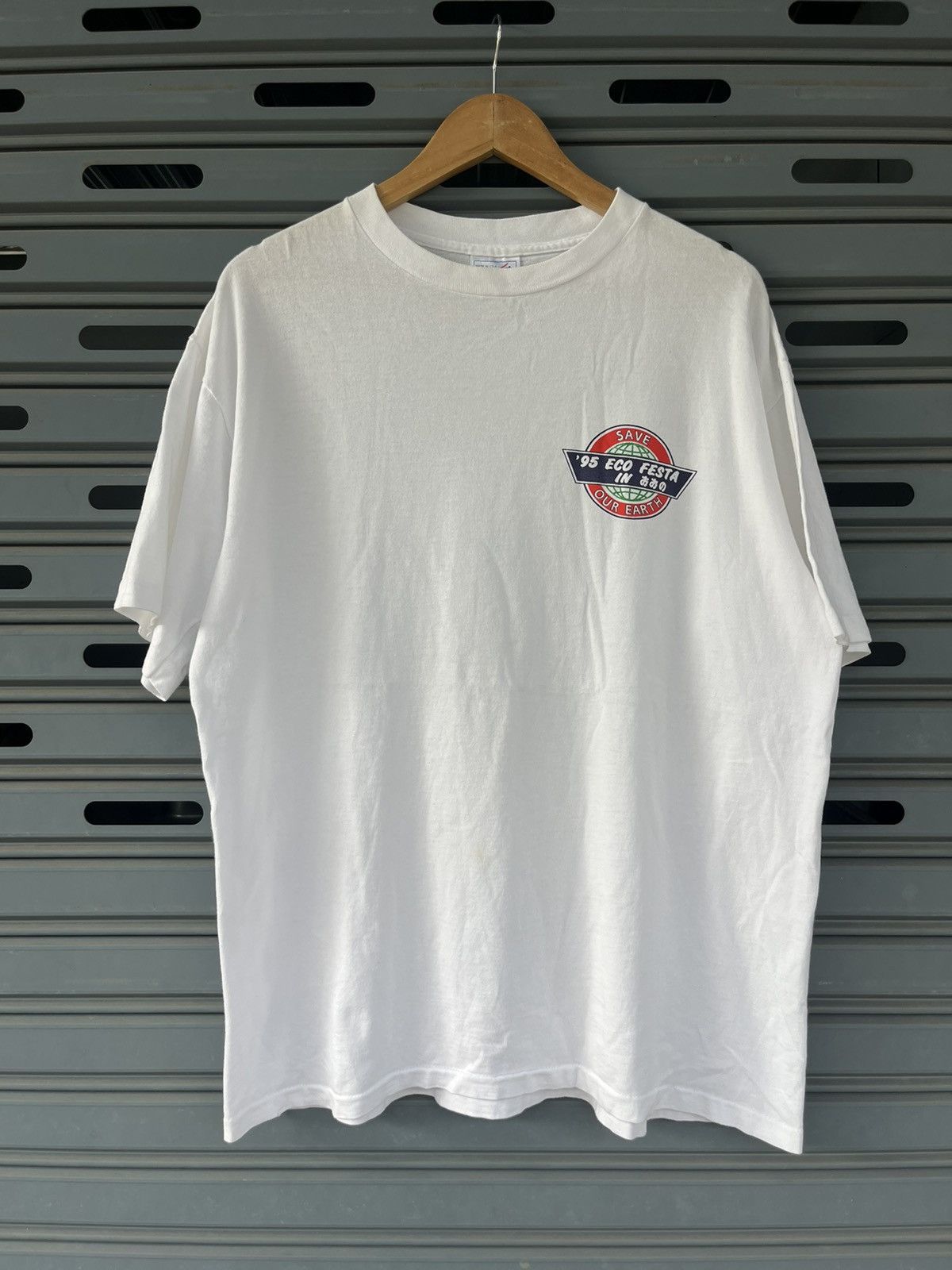 Arts & Science Vintage SAVE OUR EARTH 1995’s Eco Festa In OMINO Art Tshirt Size US XL / EU 56 / 4 - 2 Thumbnail