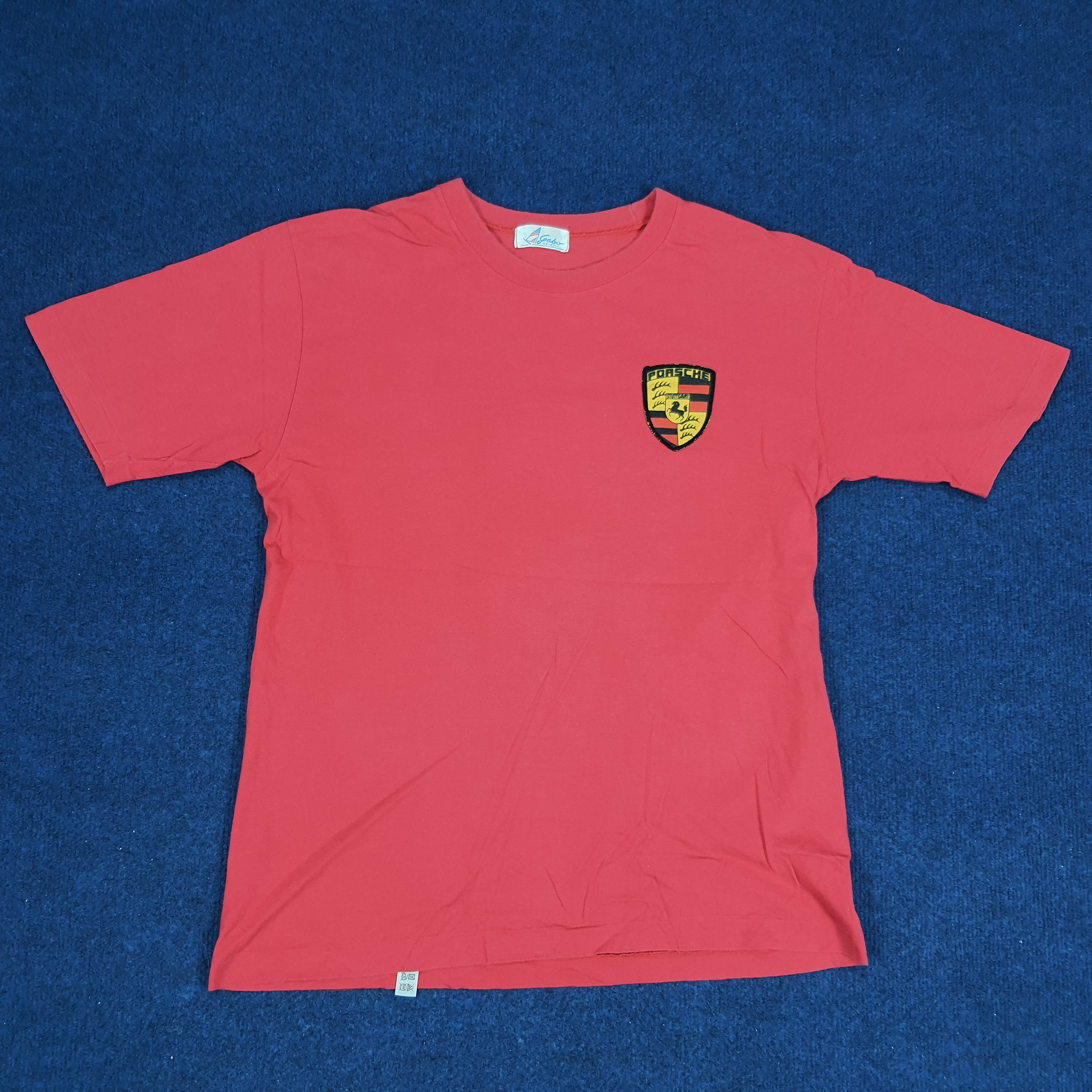 Porsche Design × Vintage Vintage Porche Motorsports Racing Pit Big Logo Tshirt Size US M / EU 48-50 / 2 - 3 Thumbnail