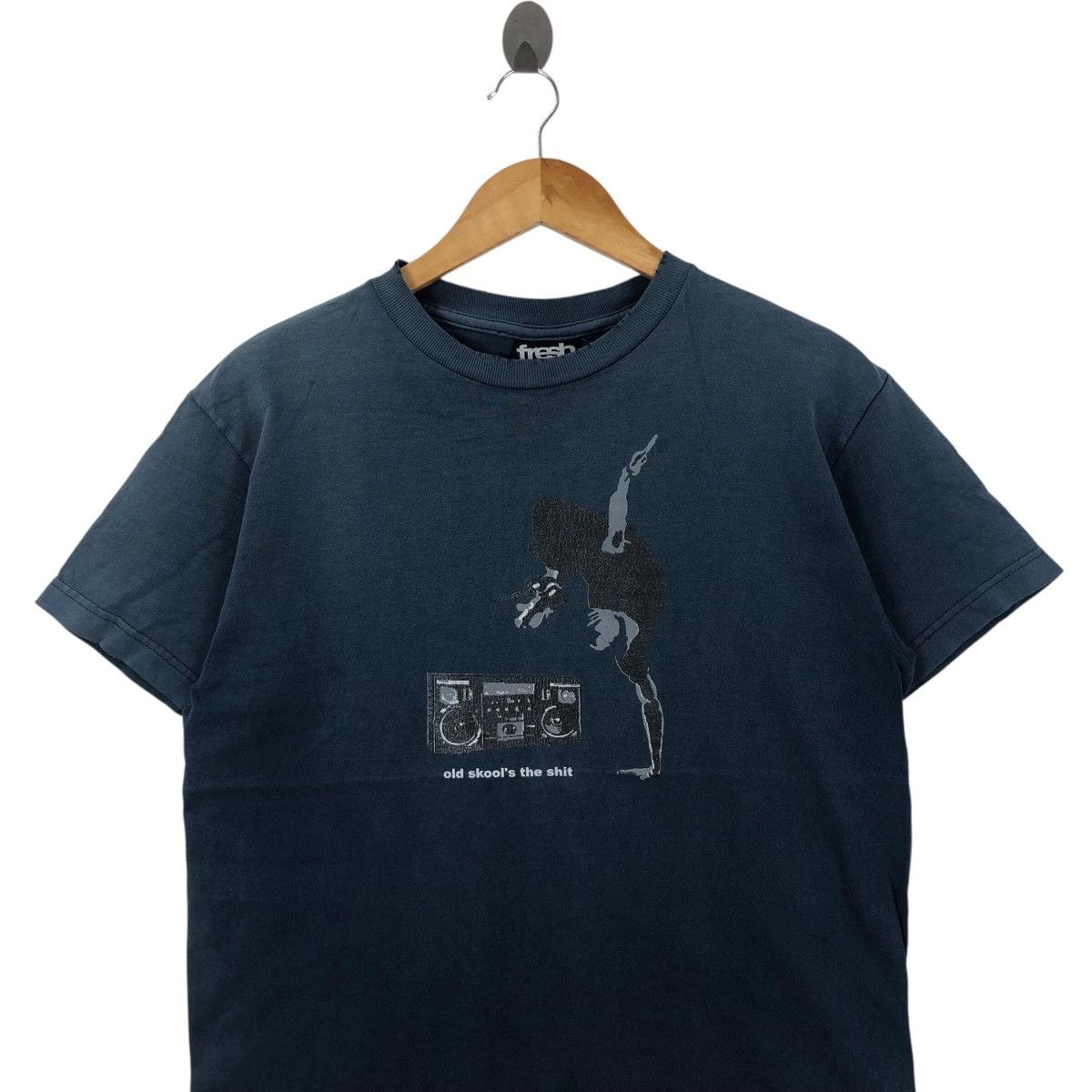 Vintage Vintage 90s Fresh Mode T Shirt Brooklyn Sound Factory Hiphop Size US S / EU 44-46 / 1 - 2 Thumbnail