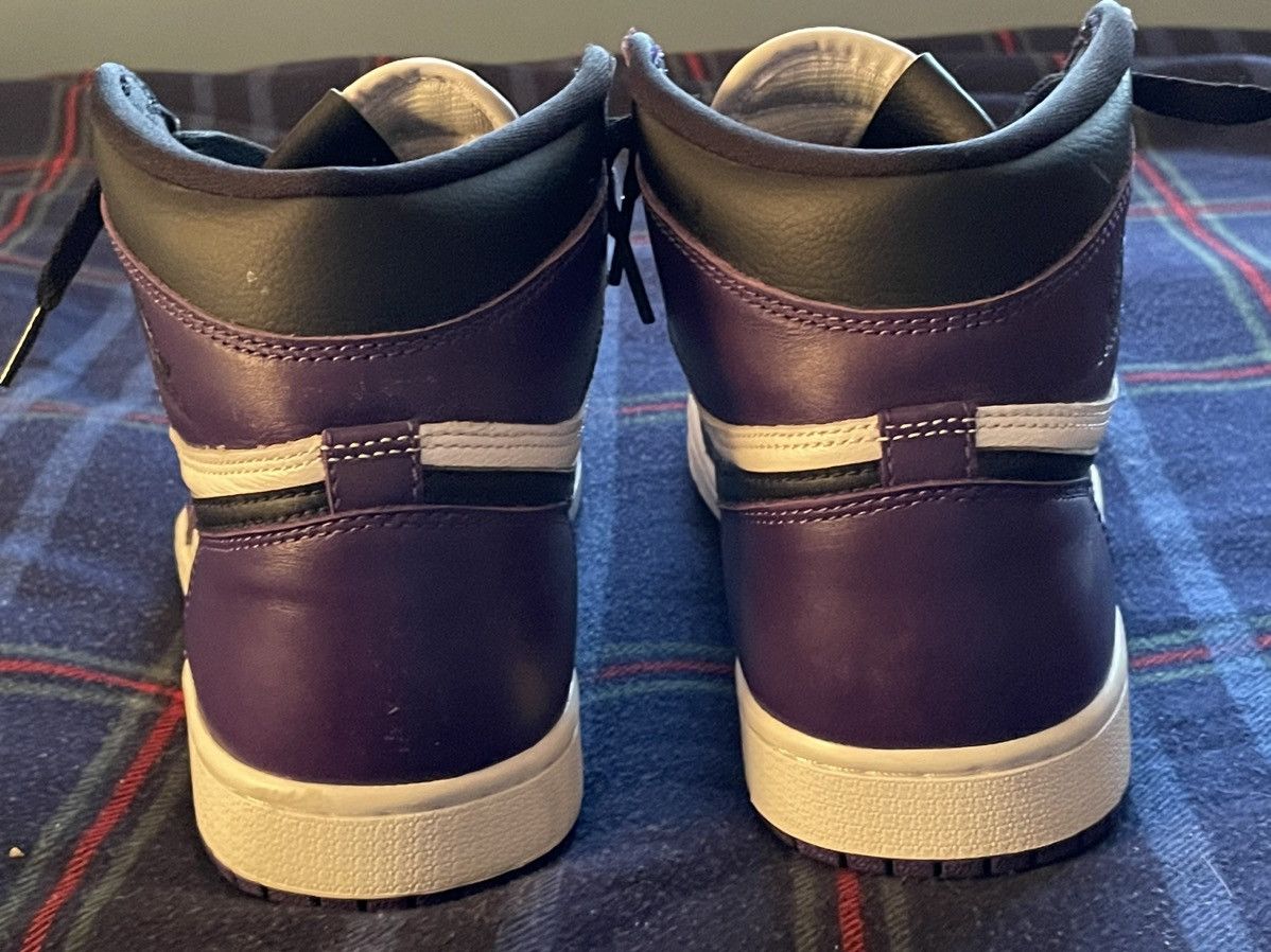 Jordan Brand × Nike Air Jordan 1 Court Purple Size US 8 / EU 41 - 6 Thumbnail