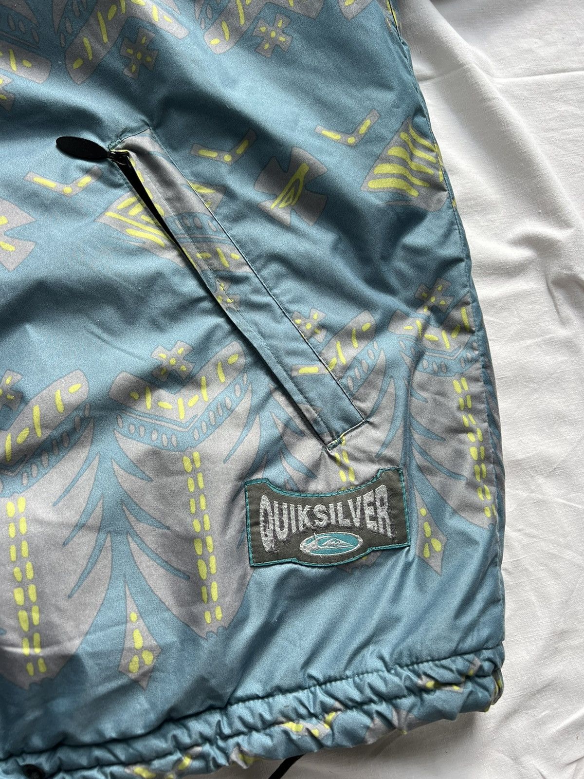 Quiksilver × Vintage Quiksilver 90s vintage super rare printed jacket Size US L / EU 52-54 / 3 - 8 Thumbnail
