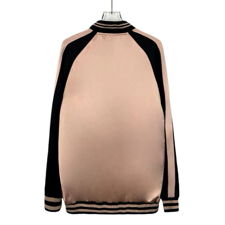Saint Laurent Paris Saint Laurent Color-block striped jacket with stand-up zip Size S / US 4 / IT 40 - 2 Thumbnail