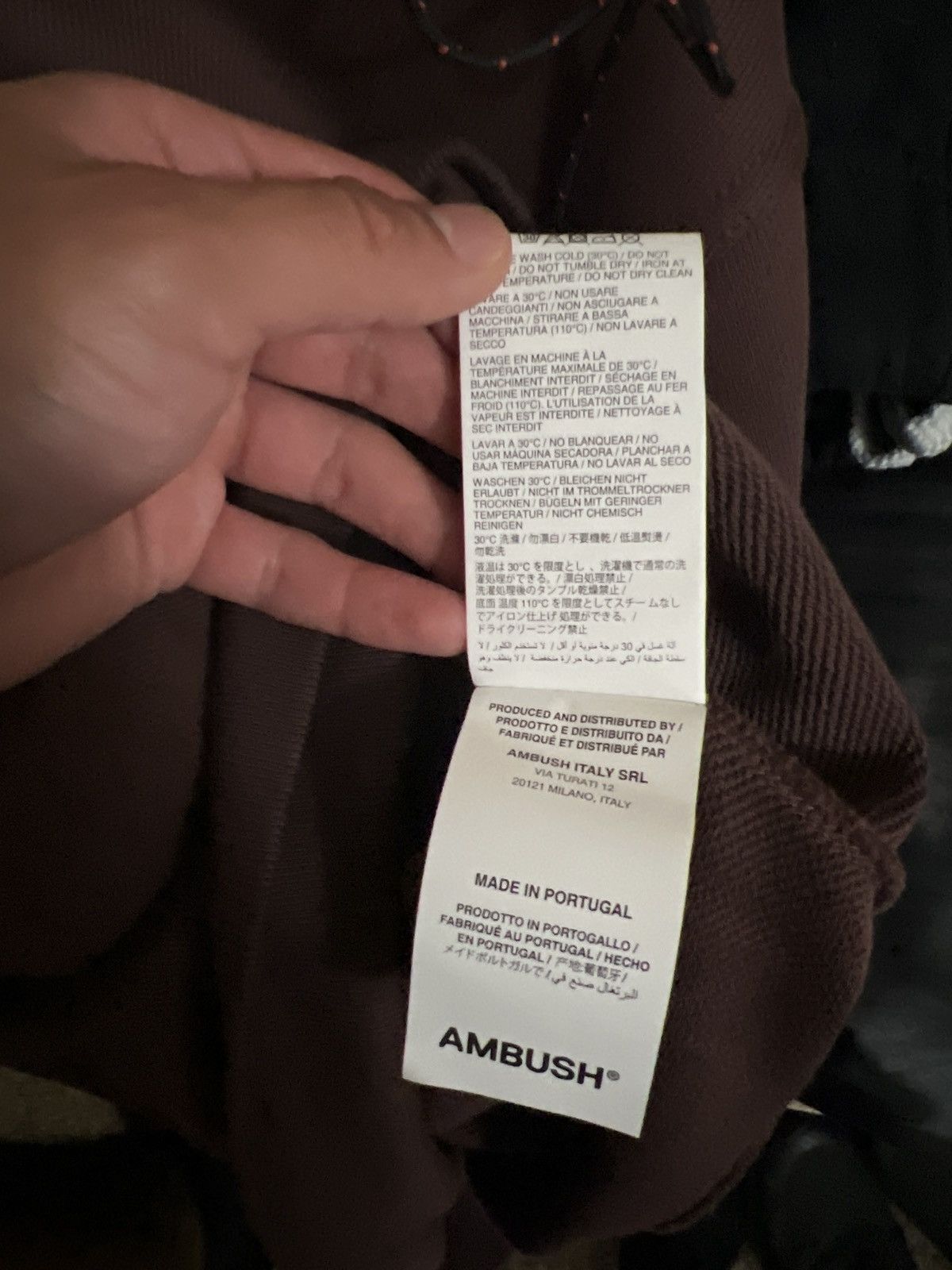 Ambush Design Brown crew neck sweatshirt Size US S / EU 44-46 / 1 - 5 Thumbnail