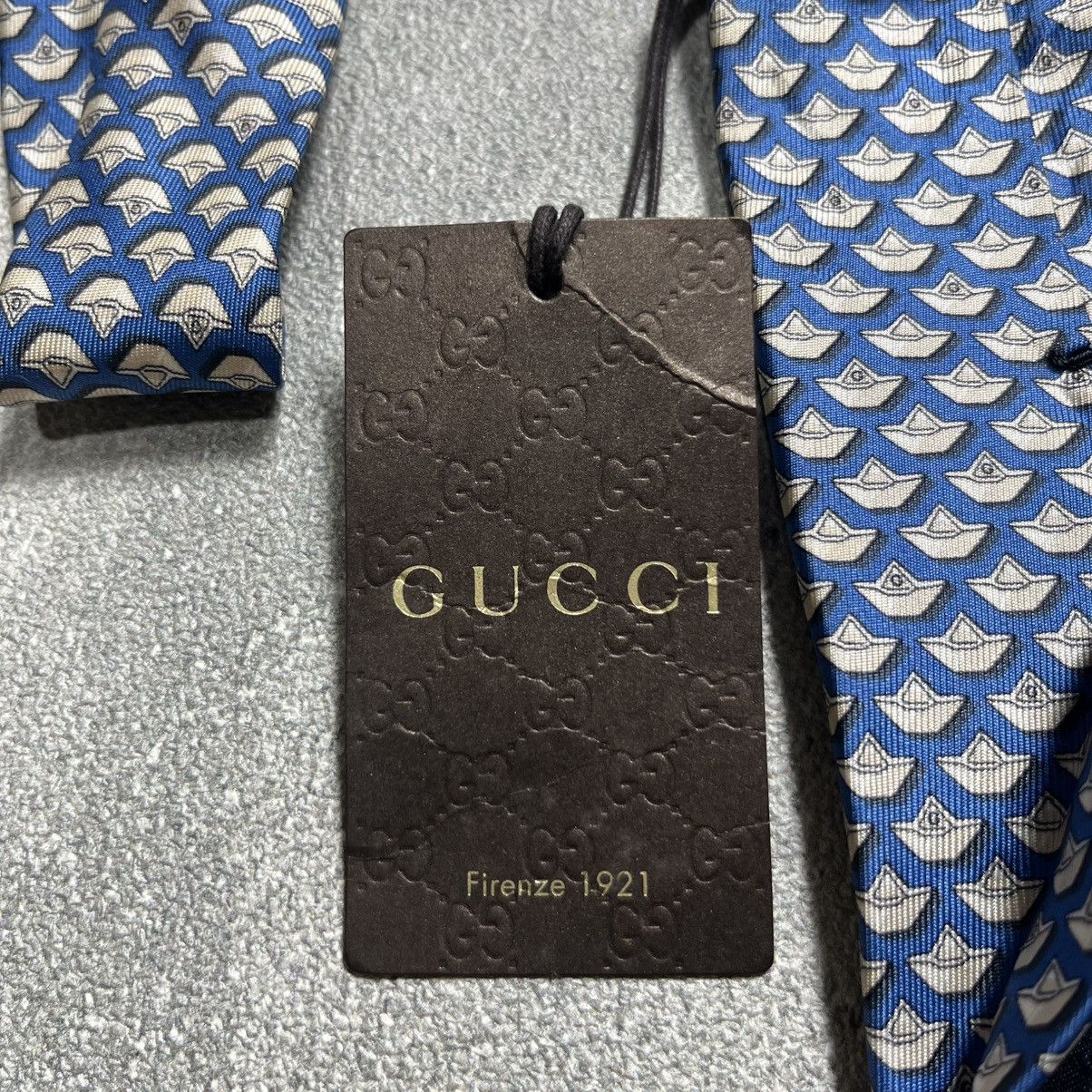 Gucci Gucci Firenze 1921 Tie Size ONE SIZE - 7 Thumbnail
