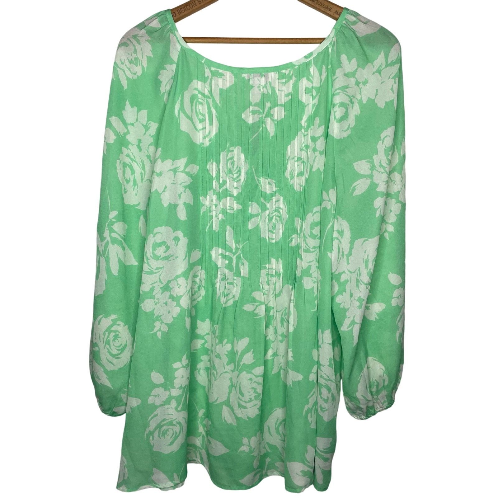 Other Charter Club Long Sleeve Blouse Size 3XL / US 20-22 - 3 Thumbnail