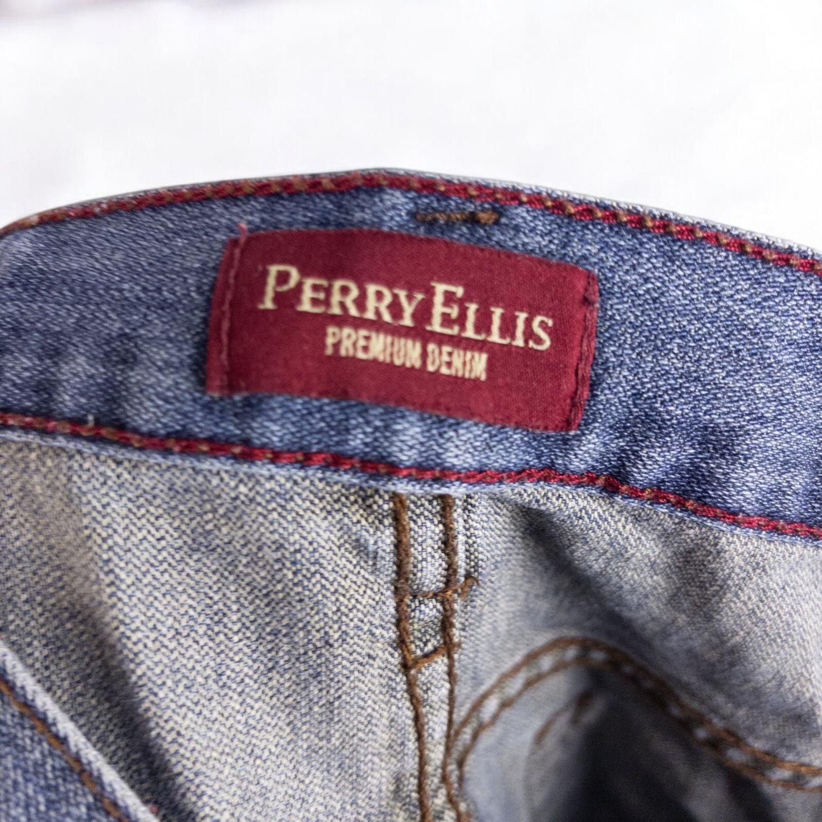 Perry Ellis Perry Ellis Blue Denim Jeans Womens 30 X 30 Size 30" / US 8 / IT 44 - 12 Thumbnail