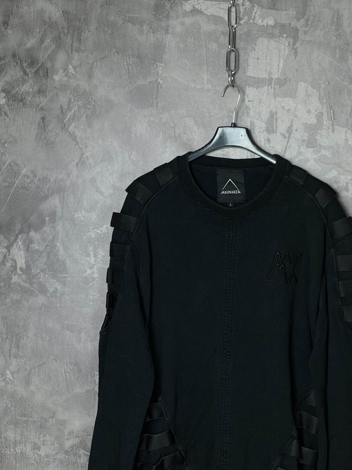 Japanese Brand × Vintage Japanese Brand Retro Style Y2K Abstract Design Sweatshirt Size US L / EU 52-54 / 3 - 3 Thumbnail