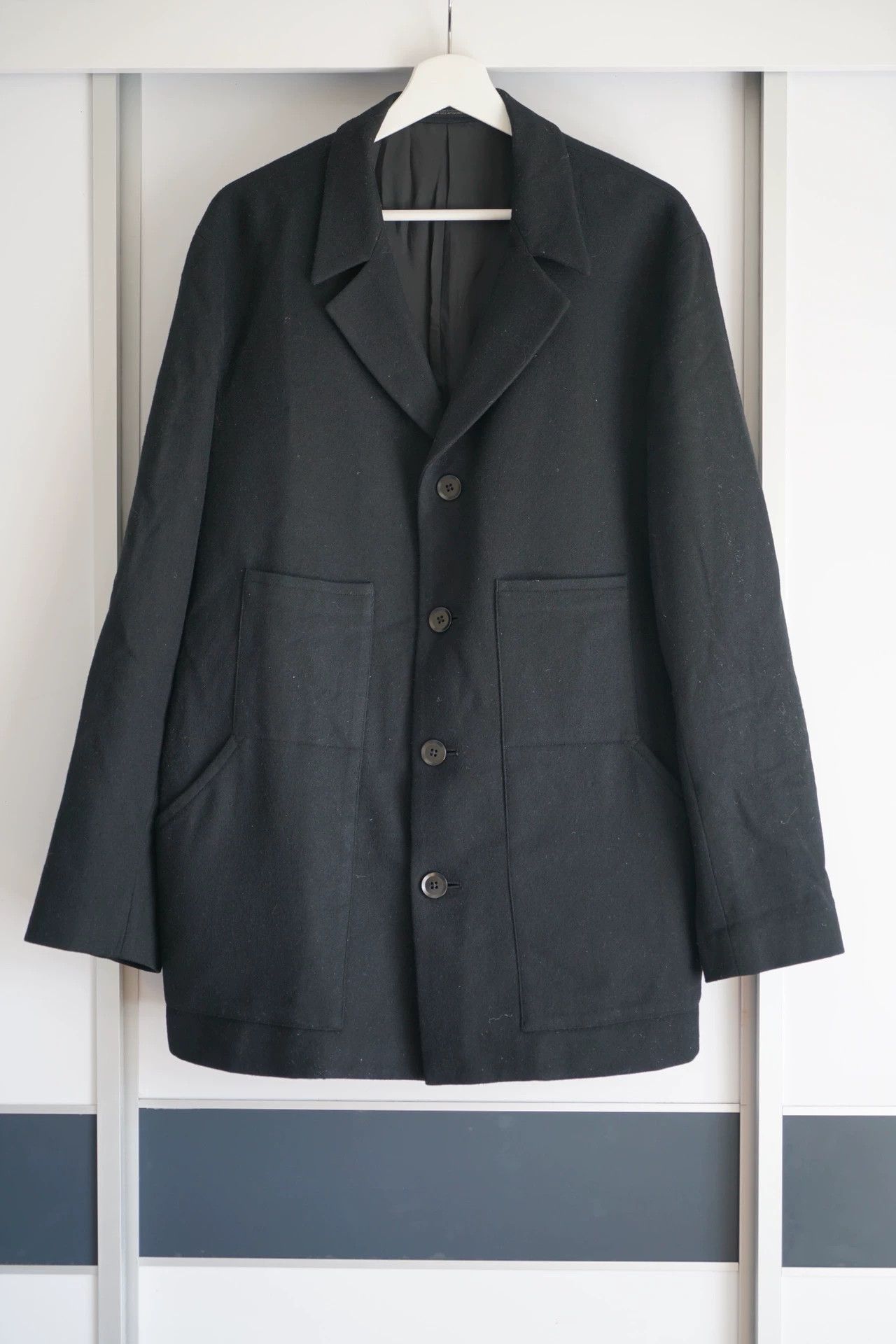 Yohji Yamamoto yohji yamamoto multi-pocket suit jacket Size US S / EU 44-46 / 1 - 1 Thumbnail