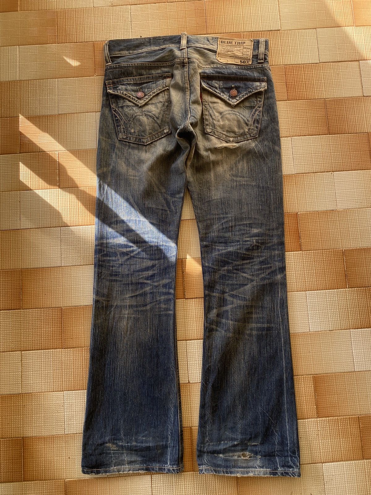 Edwin × Vintage Vintage edwin 503 flare denim Size US 30 / EU 46 - 15 Thumbnail