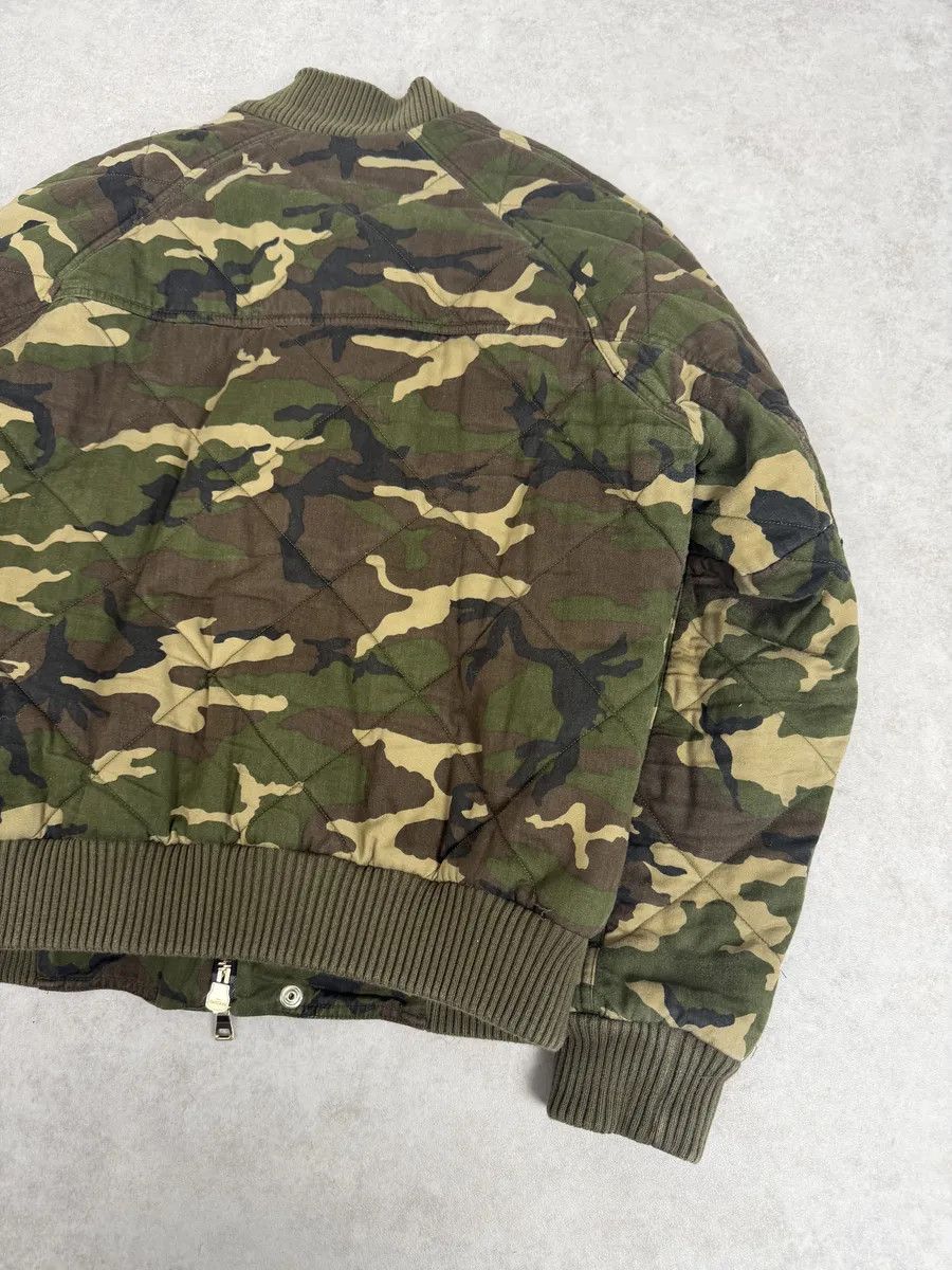 Balmain FW2017 Balmain Camo Military Green Bomber Jacket Size US M / EU 48-50 / 2 - 7 Thumbnail