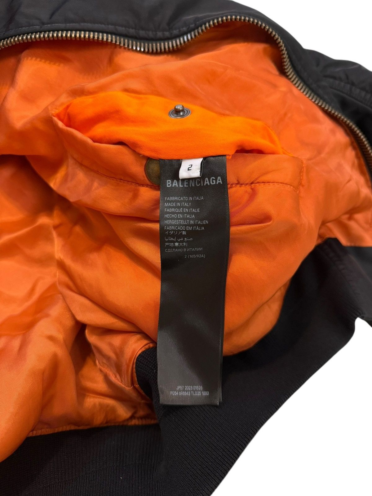 Balenciaga 3B Sports Icon Hooded LightBomber Size US M / EU 48-50 / 2 - 9 Thumbnail