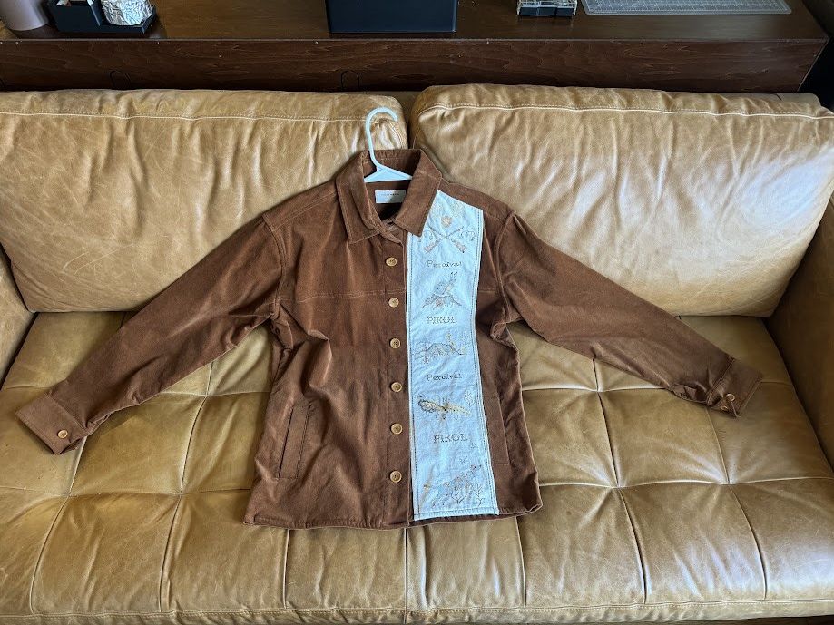 Percival Tapestry Embroidered Long Sleeve Shirt - Percival x Pikol Size US M / EU 48-50 / 2 - 1 Thumbnail