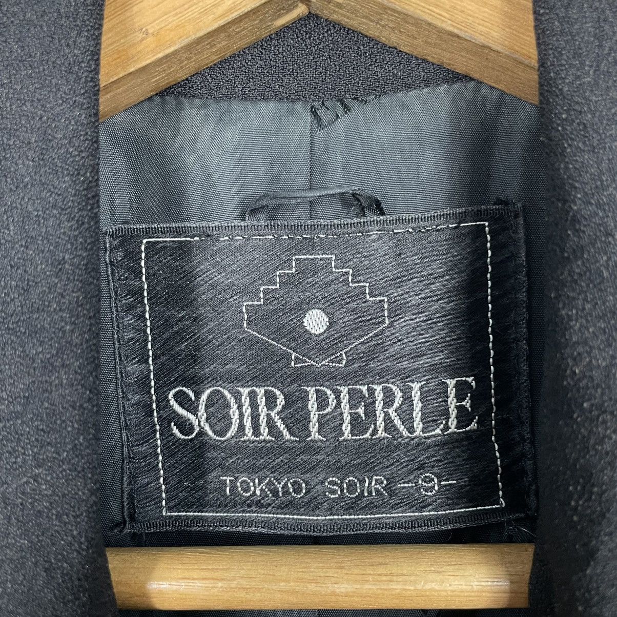 Japanese Brand Japanese Brand Soir Perle Black Coat Size S / US 4 / IT 40 - 12 Thumbnail