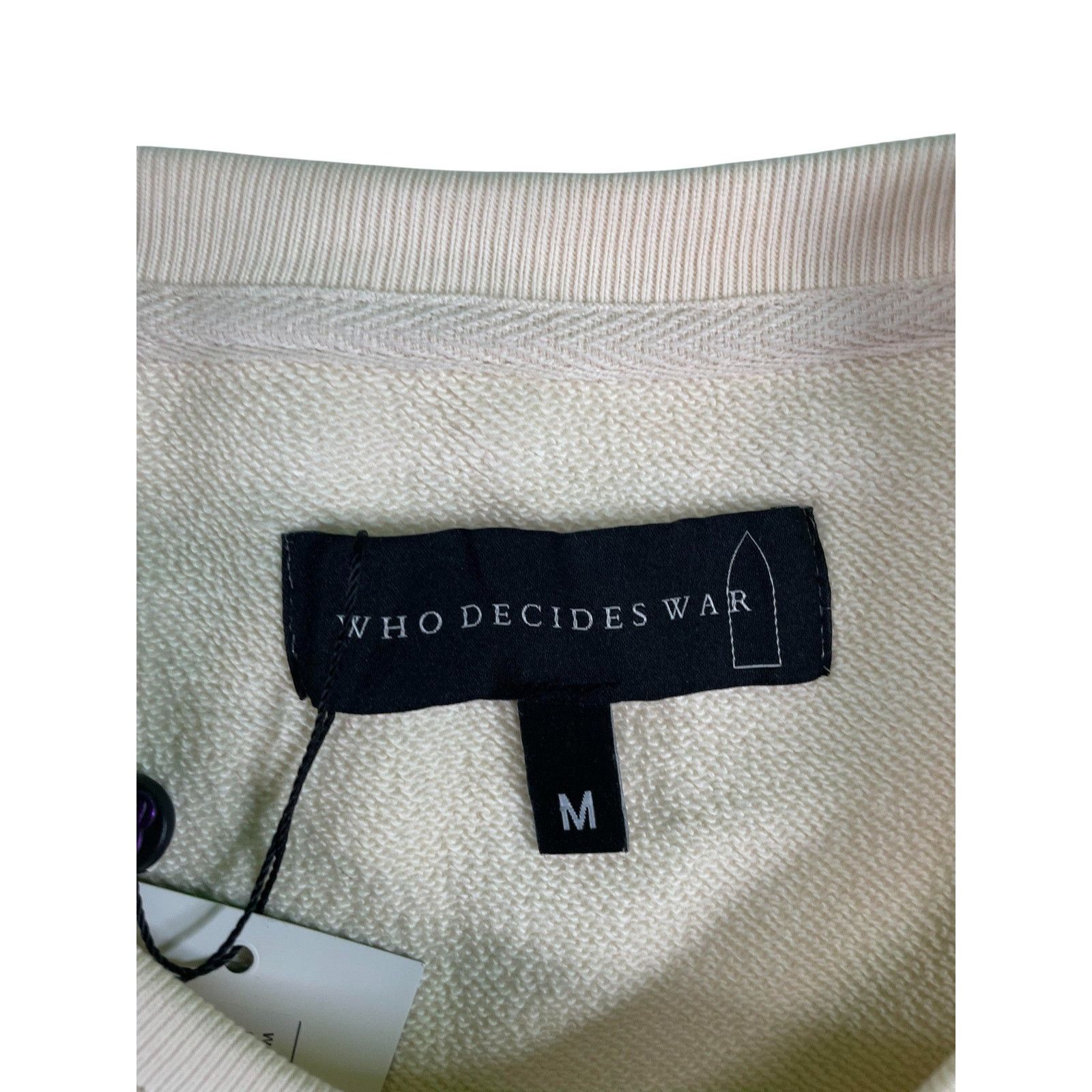 Who Decides War Who Decides War Ruff Ryders Cream Crewneck Size M / US 6-8 / IT 42-44 - 3 Thumbnail