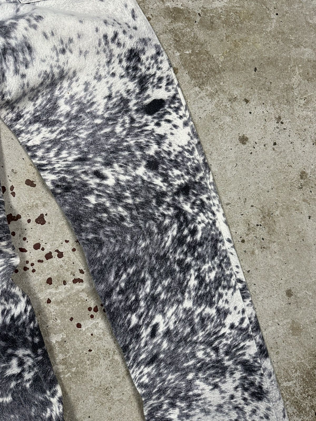 Roberto Cavalli FW1999 Roberto Cavalli Furry Cawprint Movement Pants Size 29" - 15 Thumbnail