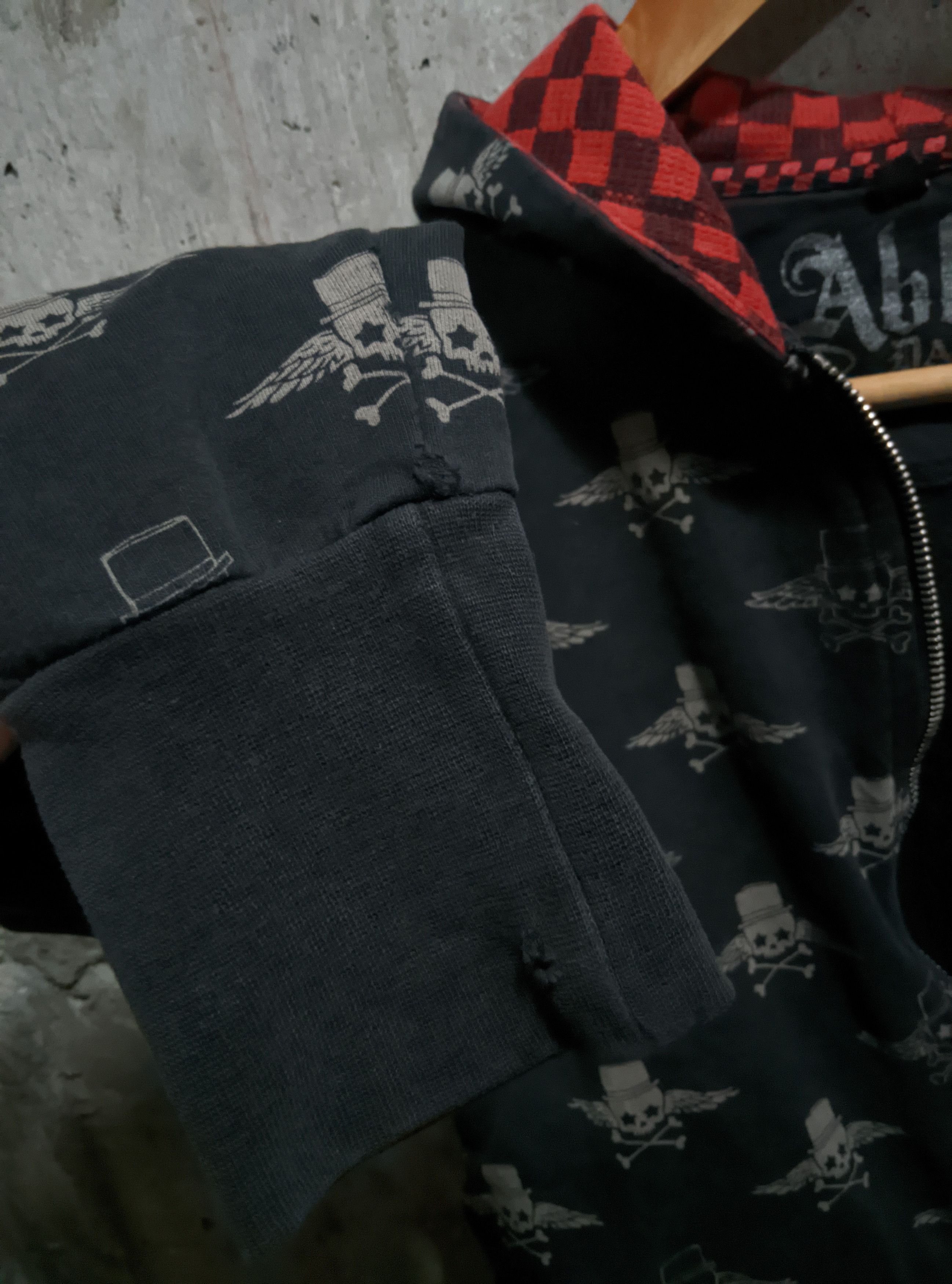 Vintage Abbey dawn scene emo y2k goth skull hoodie Size XS / US 0-2 / IT 36-38 - 8 Thumbnail