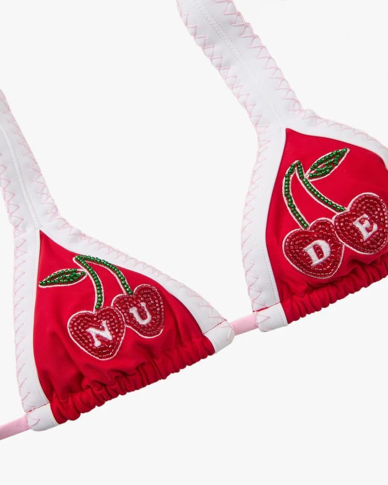 Other Nude Project Coralite Bikini Top Red Size XS / US 0-2 / IT 36-38 - 8 Thumbnail