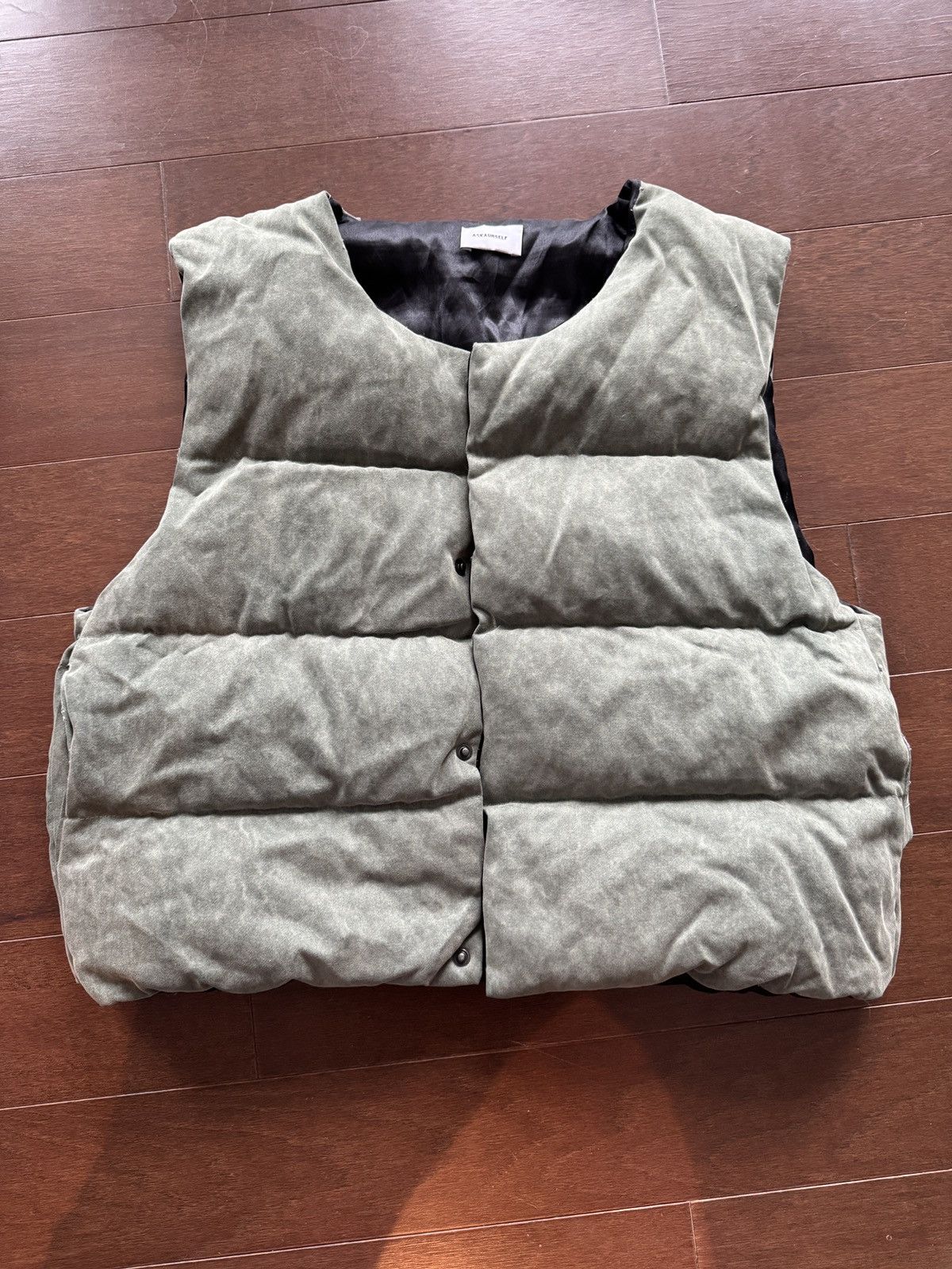 Askyurself Askyurself Zip Flare Canvas Jogger 32 | Grailed