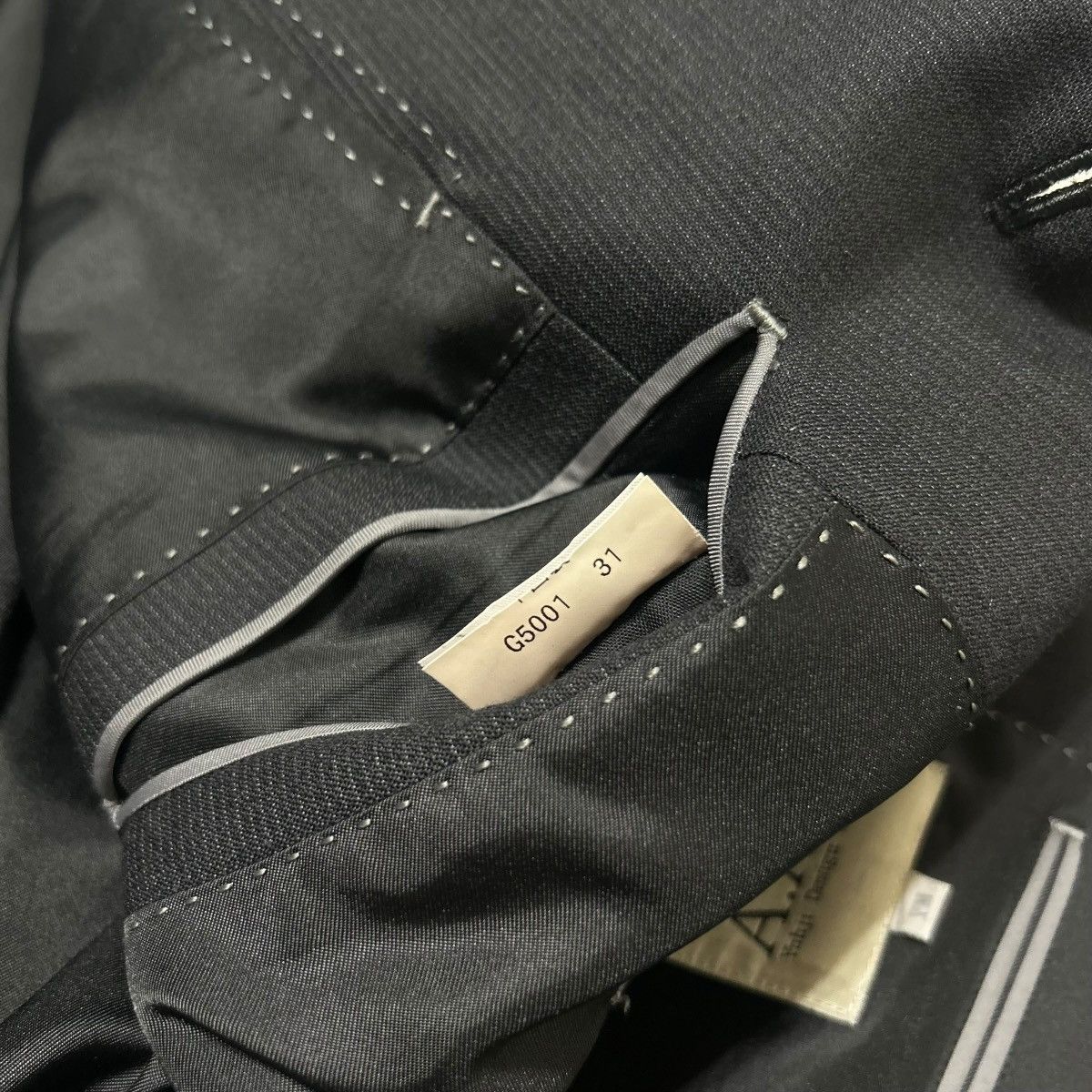Yohji Yamamoto 728 Yohji Yamamoto D'URBAN A.A.R vintage suit set up men Size 38R - 7 Thumbnail