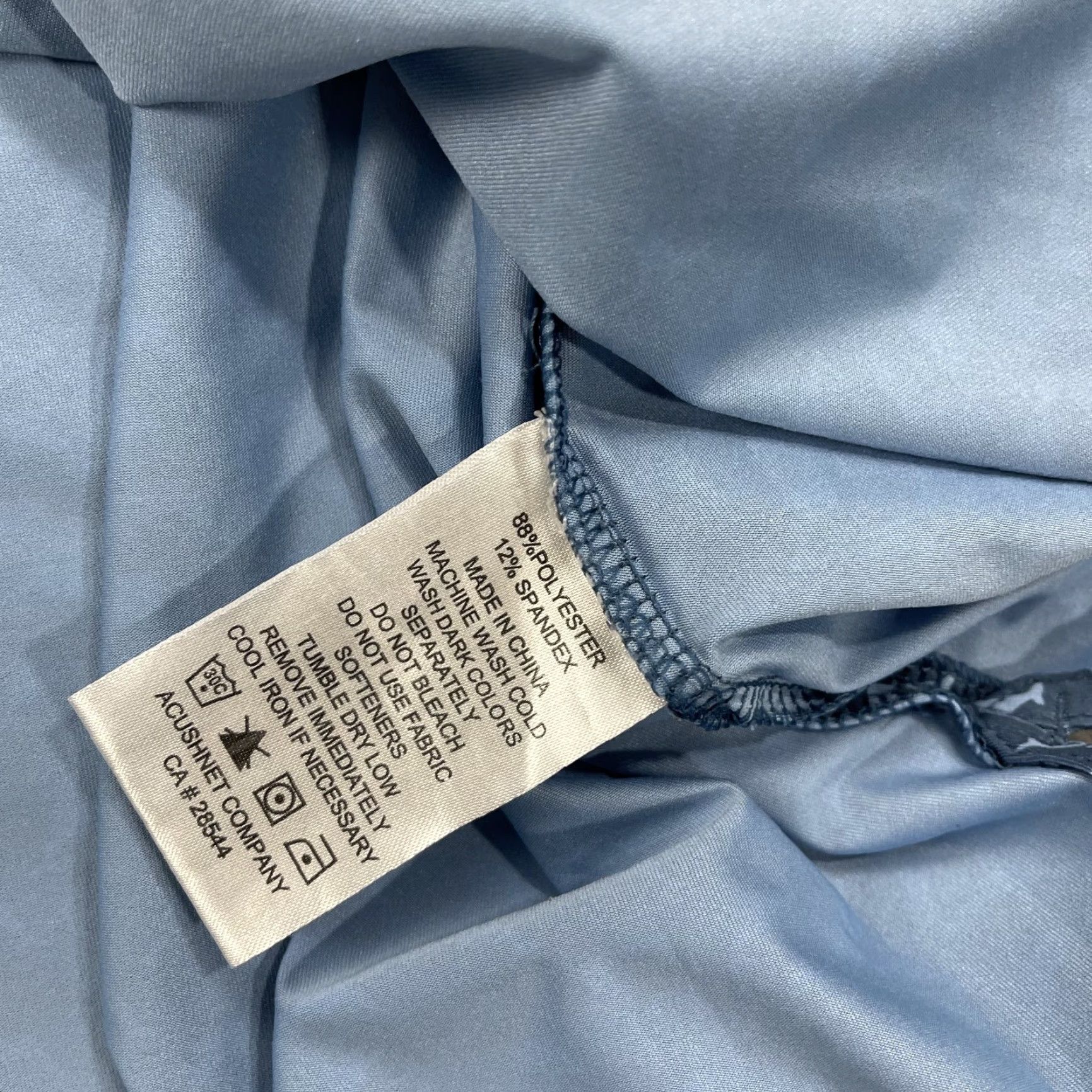 Footjoy FootJoy Polo Shirt Mens L Blue Logo Stretch Golf Shirt Polo Size US L / EU 52-54 / 3 - 5 Thumbnail