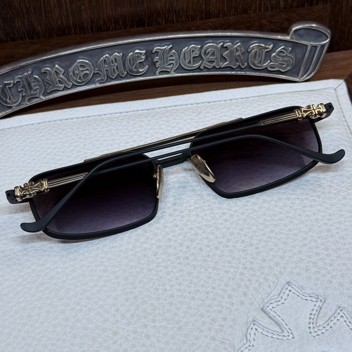 Chrome Hearts Chrome Hearts LICK’N 1/1 Sunglasses Size ONE SIZE - 2 Thumbnail