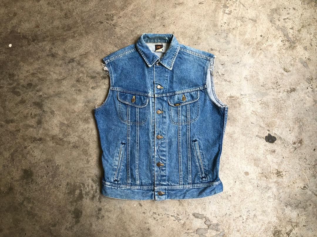 Lee × Vintage Vintage lee sleeveless jacket Size US M / EU 48-50 / 2 - 1 Thumbnail