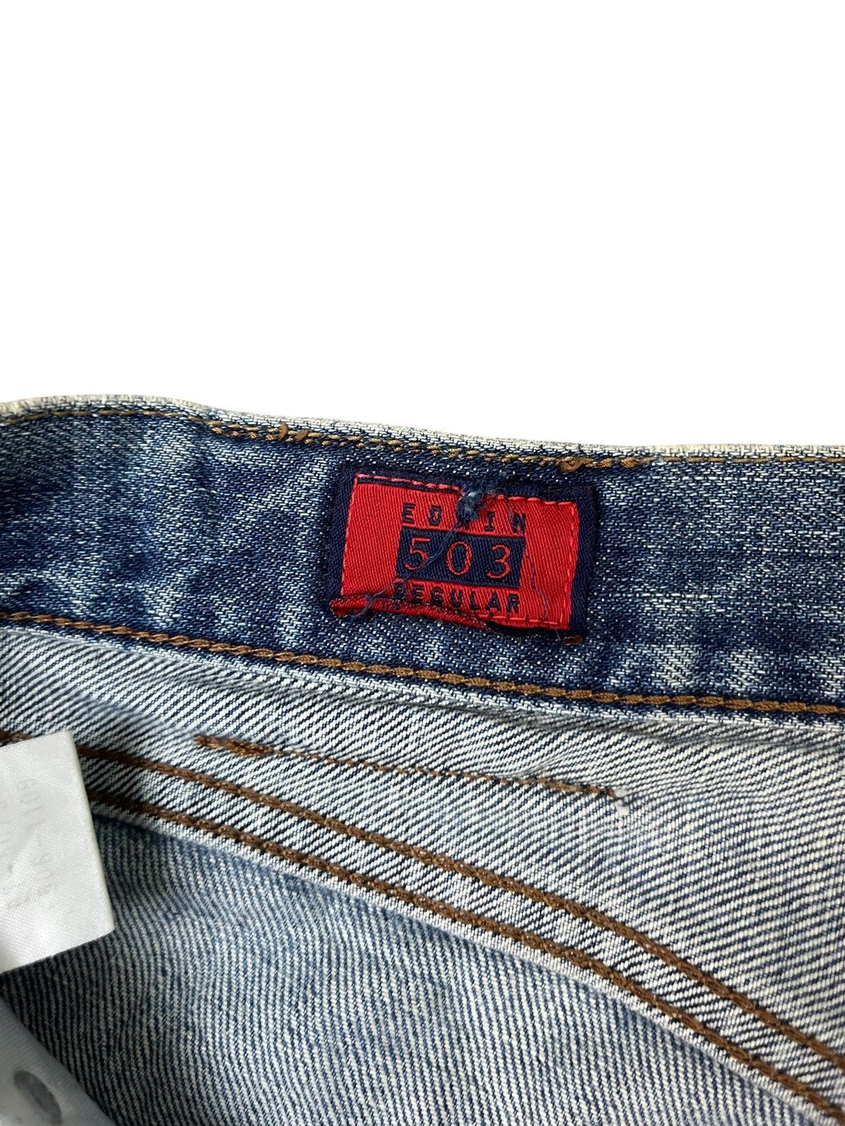 Edwin Vintage Edwin 503 Regular Jeans Streetwear Size US 36 / EU 52 - 7 Thumbnail