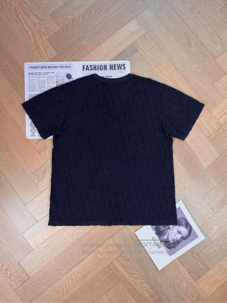 Dior Dior Printed round-neck towel short-sleeved T-shirt Size US L / EU 52-54 / 3 - 2 Thumbnail