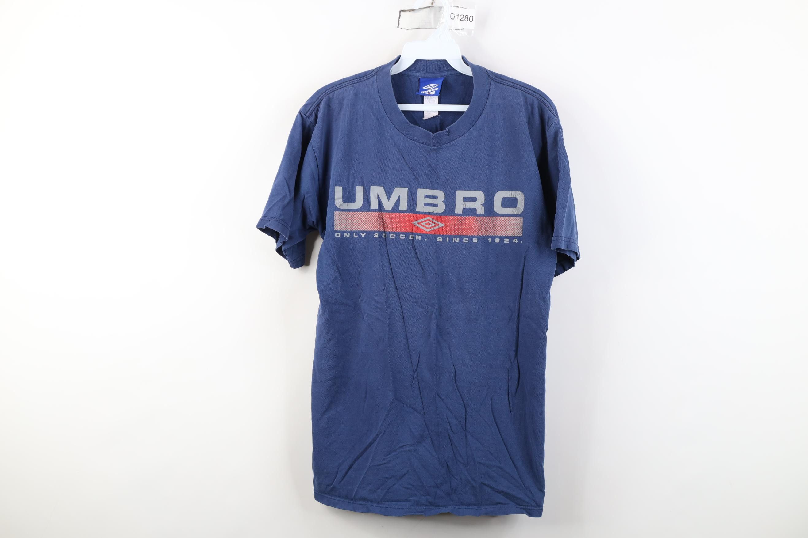 Umbro Vintage 90s Umbro Soccer Spell Out Short Sleeve T-Shirt USA Size US M / EU 48-50 / 2 - 1 Thumbnail