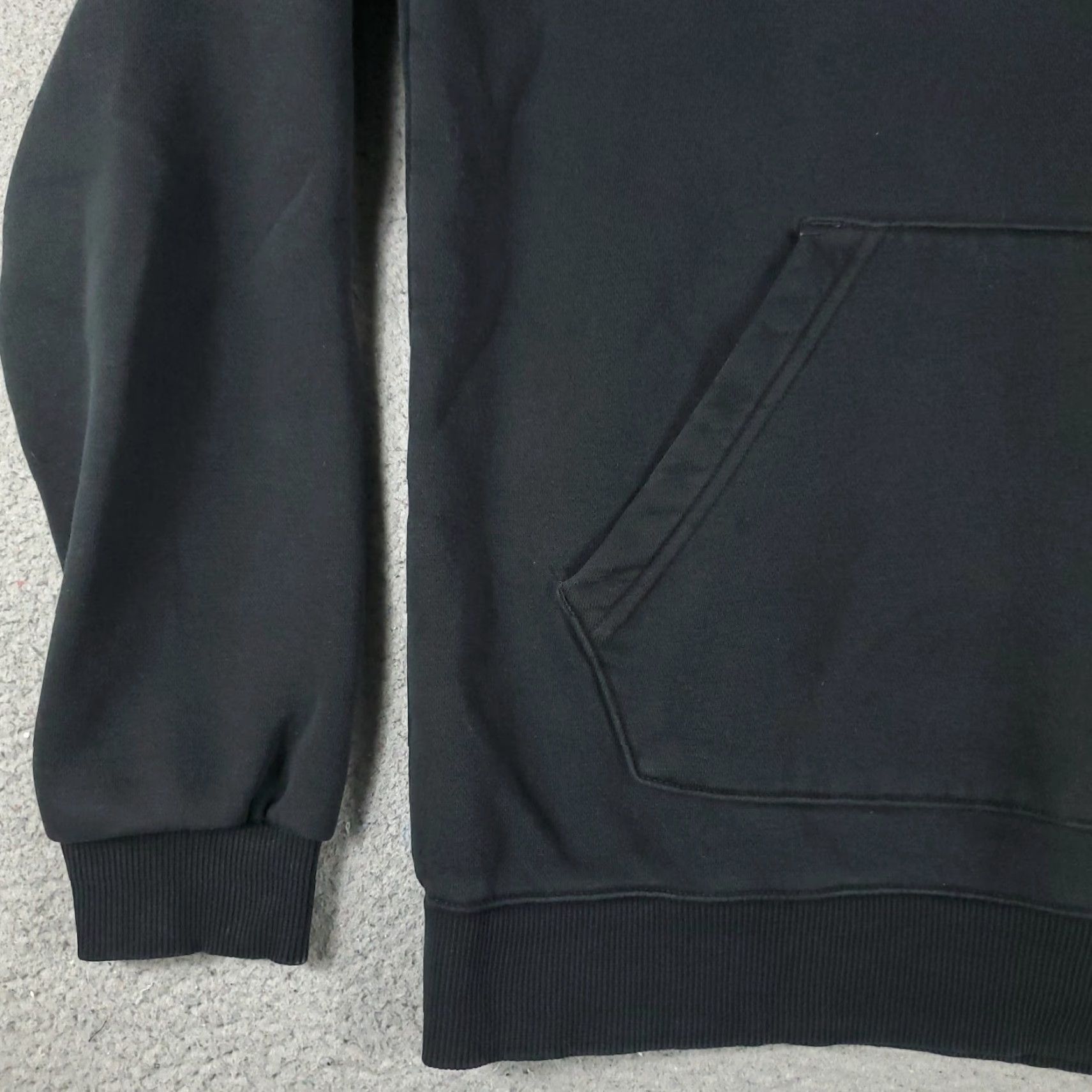Reebok Reebok Hoodie Mens Medium Black Casual Pullover Sweatshirt Fleece Size US M / EU 48-50 / 2 - 4 Thumbnail