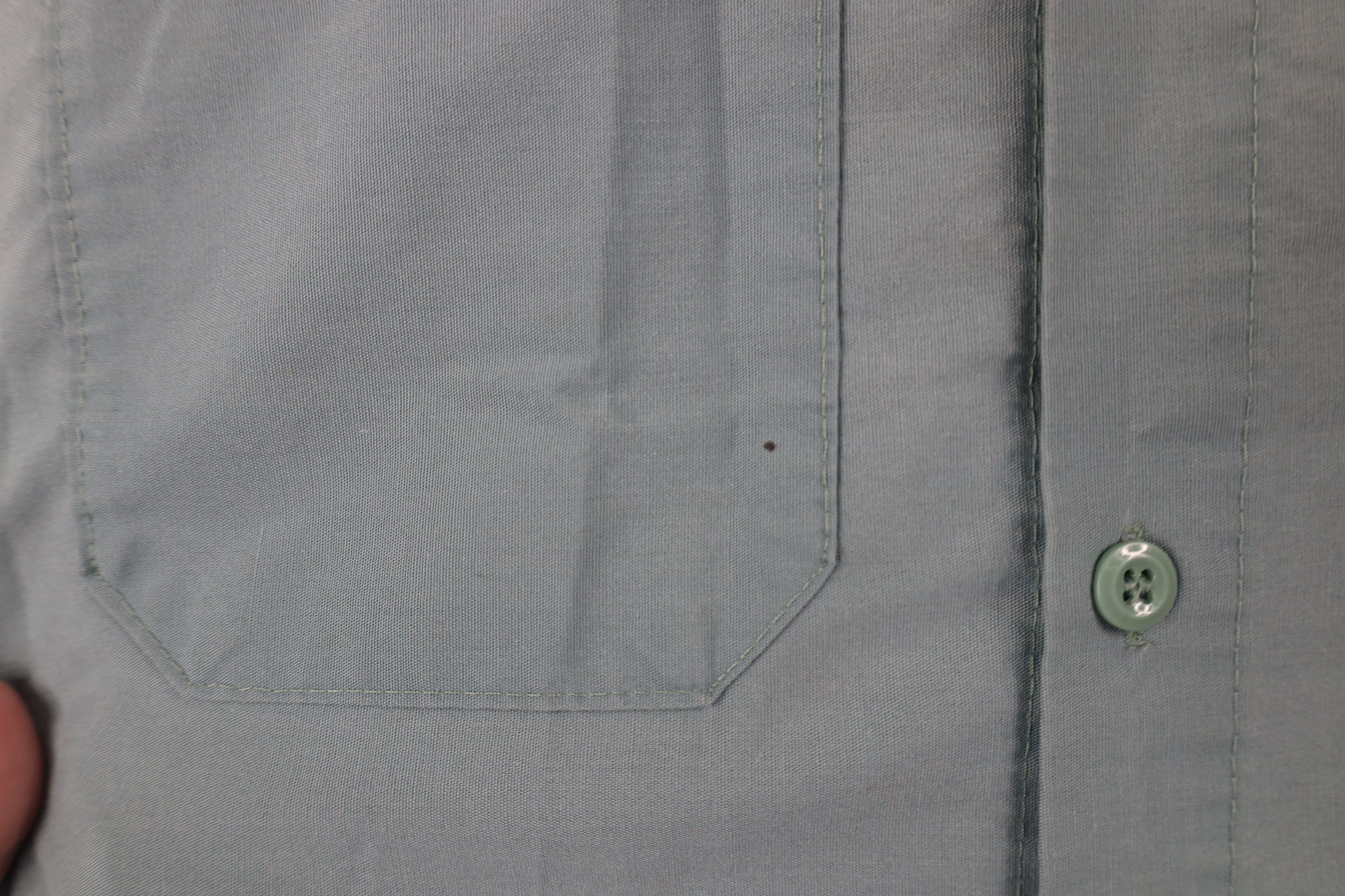 Vintage Vintage 70s Streetwear Workwear Mechanic Button Shirt USA Size US M / EU 48-50 / 2 - 7 Thumbnail
