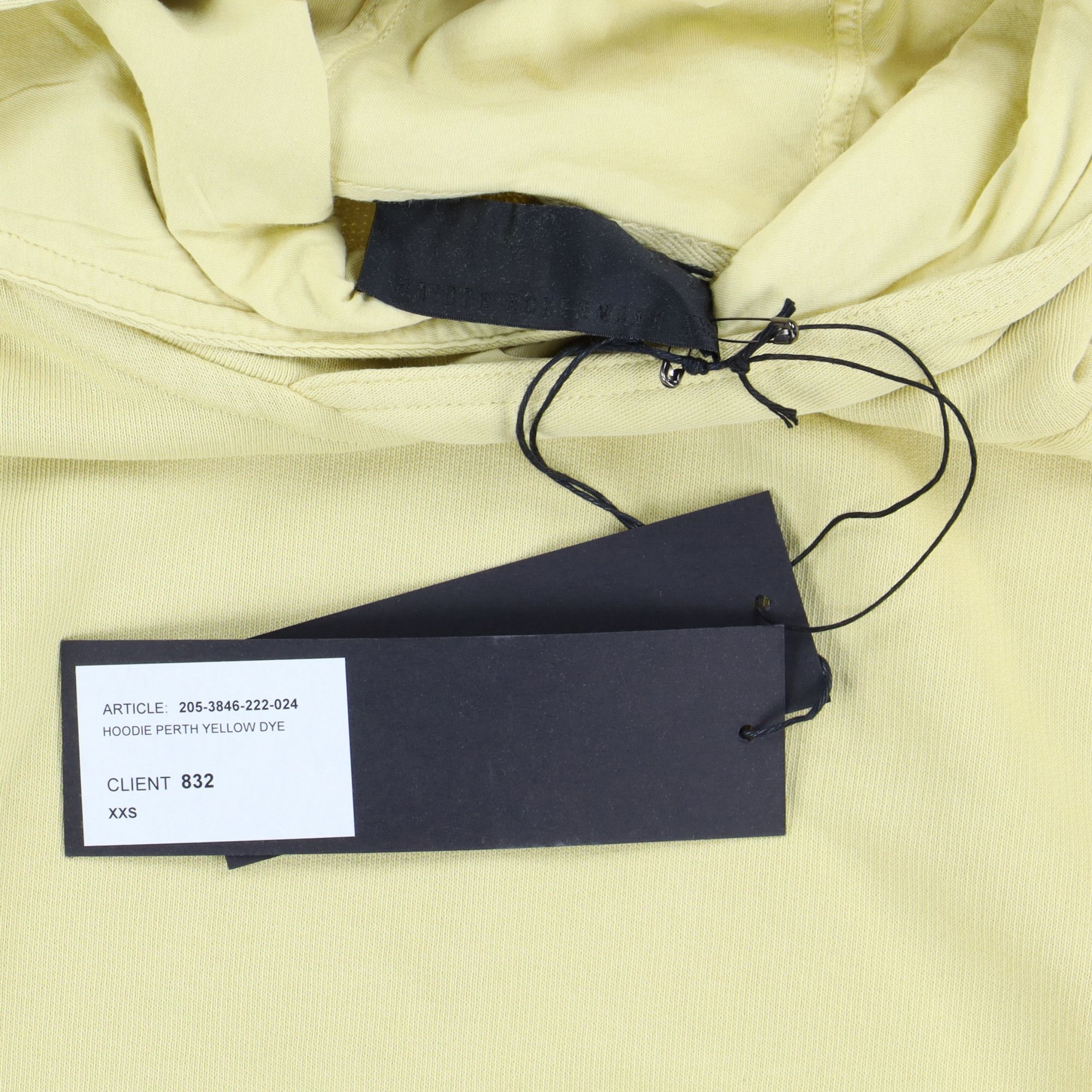 Haider Ackermann Yellow Perth Hoodie Size US XXS / EU 40 - 5 Thumbnail