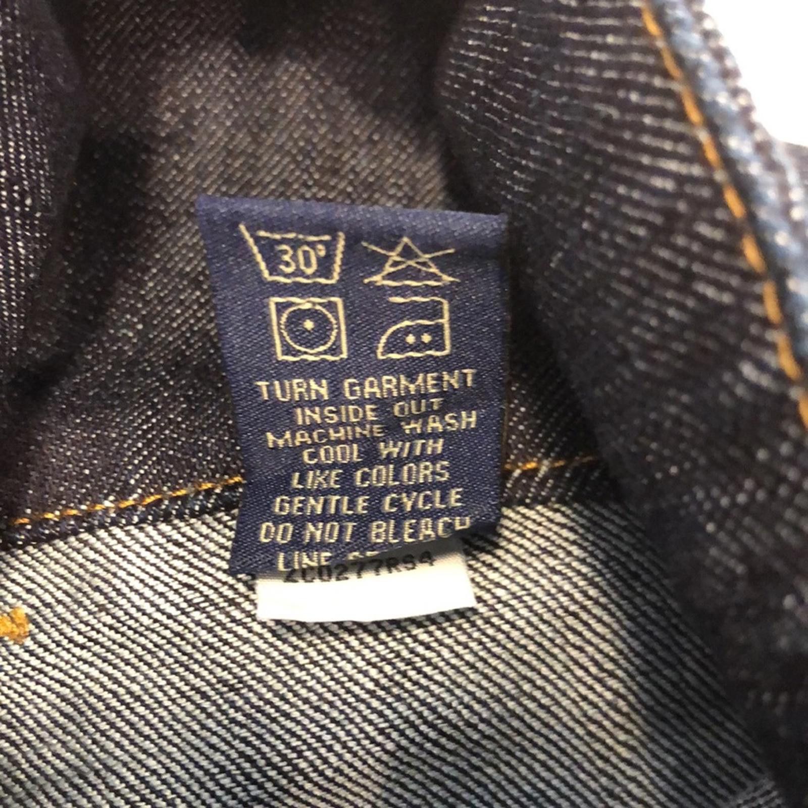 Other Zco. Dark crop jeans high gold buttoned waist front SZ 3 Size 30" / US 8 / IT 44 - 9 Thumbnail