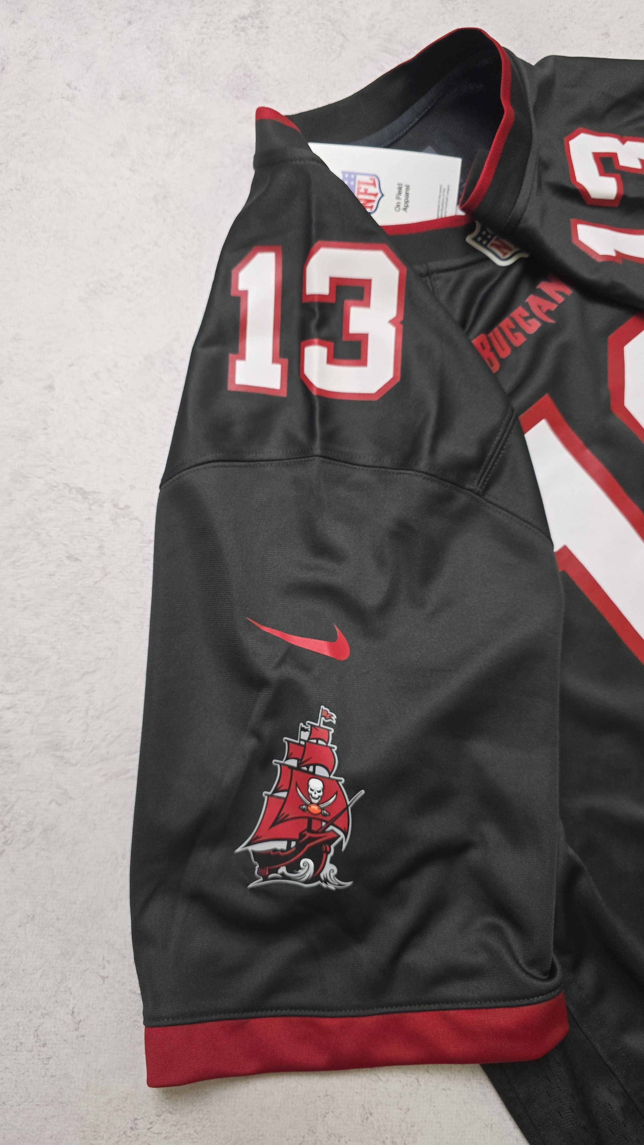 Nike Tampa Bay Buccaneers Mike Evans #13 Pewter Game NFL Jersey Size US XXL / EU 58 / 5 - 5 Thumbnail