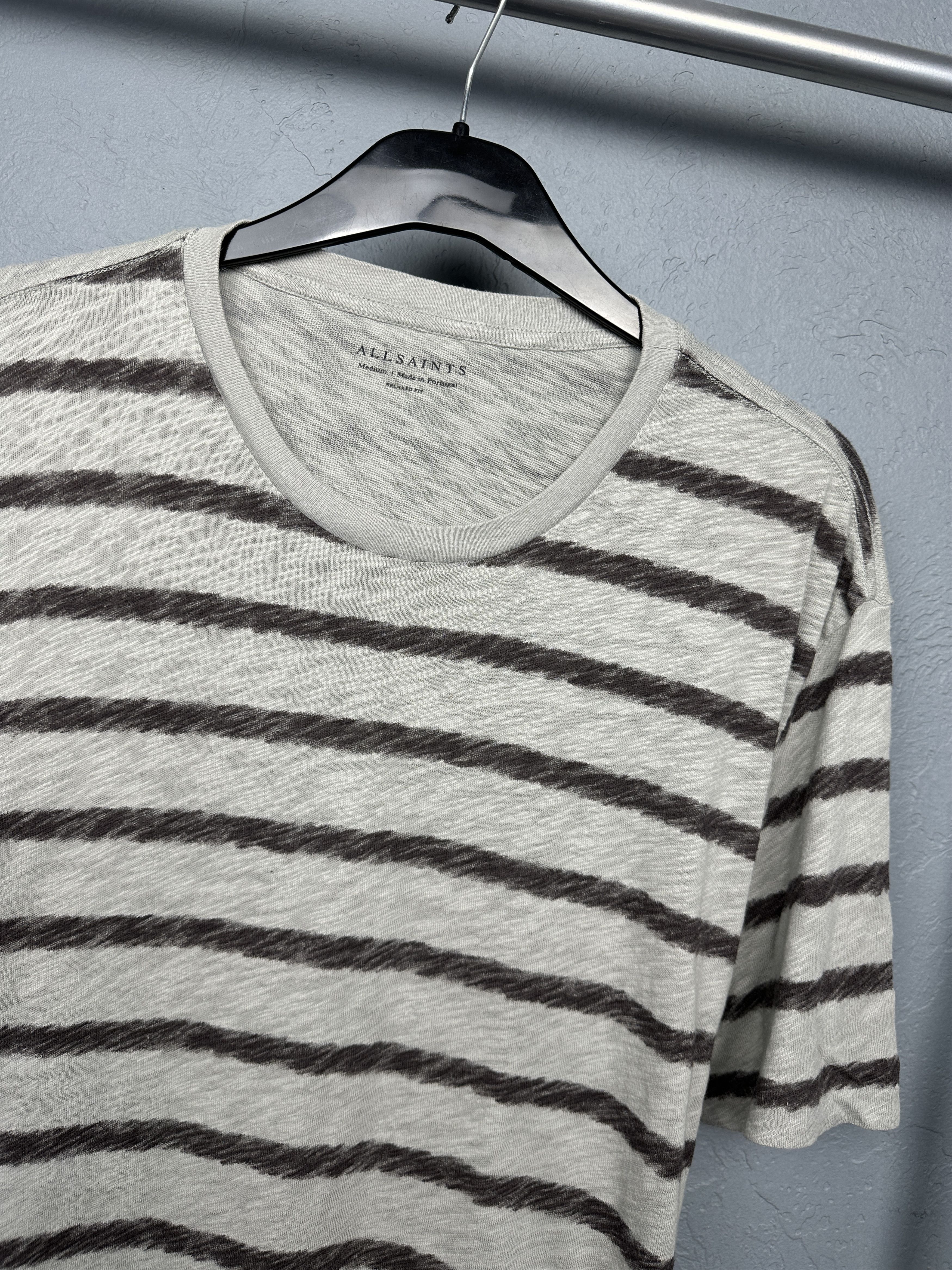 Allsaints Allsaints Mens Rosebowl Crew Neck T-Shirt Size US M / EU 48-50 / 2 - 2 Thumbnail