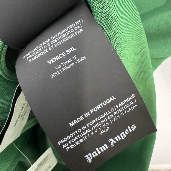Palm Angels Palm Angels Classic Logo Track Jacket Forest Green Men’s Sma Size US S / EU 44-46 / 1 - 6 Thumbnail