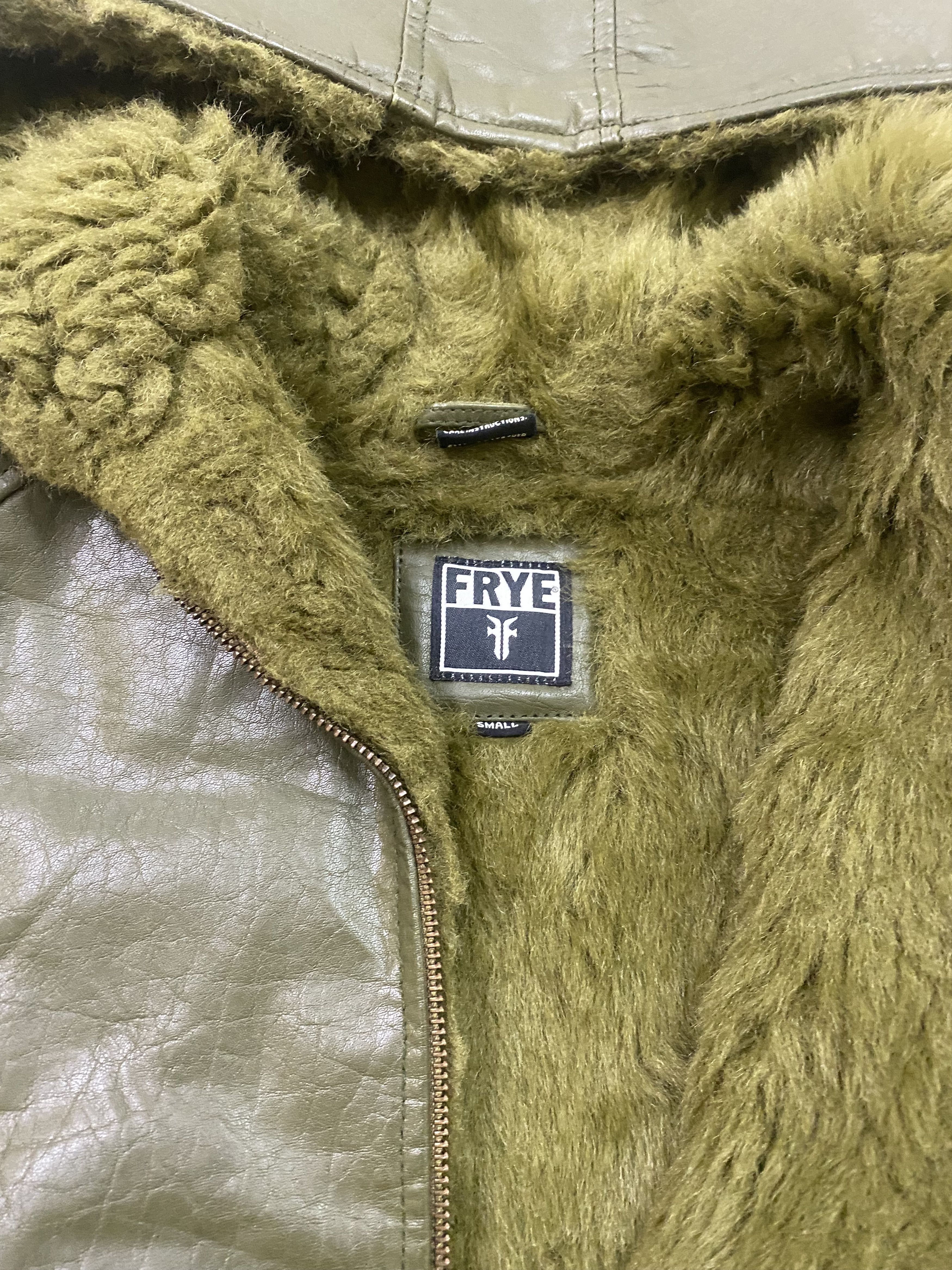 Frye Hooded Shearling Leather Jacket Size S / US 4 / IT 40 - 5 Thumbnail