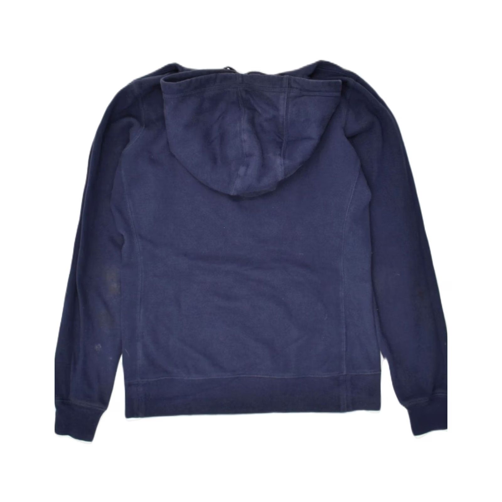 Nike NIKE Mens Hoodie Jumper Medium Navy Blue Cotton Graphic AH24 Size US M / EU 48-50 / 2 - 2 Thumbnail