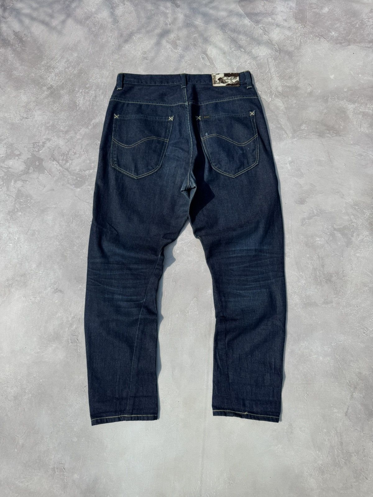 Lee Vintage Lee Japan Denim Asymmetric Jeans Pants Size US 30 / EU 46 - 2 Thumbnail