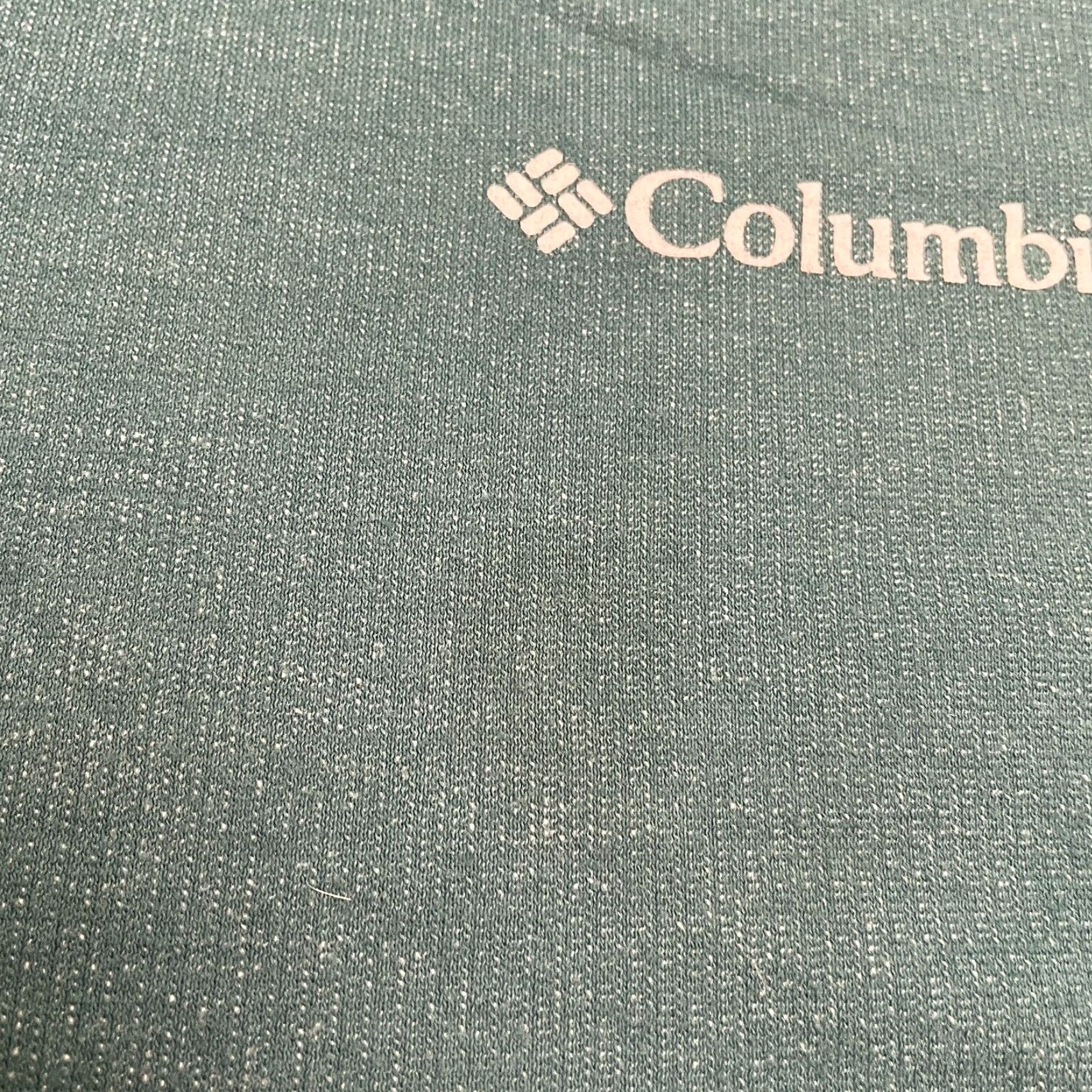 Vintage Columbia Womens Sweatshirt Pullover Crew Neck Green Active Fit 2XL Casual Cotton All Seasons Lightweight Breathable Logo Raglan Sleeve Size XXL / US 16-18 / IT 52-54 - 5 Thumbnail