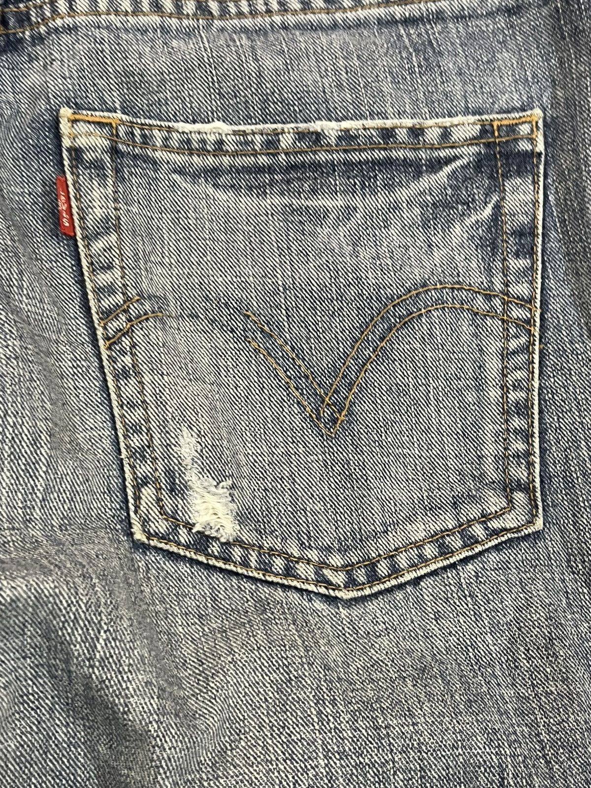 Levi's × Levi's Vintage Clothing × Yasuyuki Ishii Vintage Levi’s 606 Baggy Mudwash Denim Size US 34 / EU 50 - 10 Thumbnail