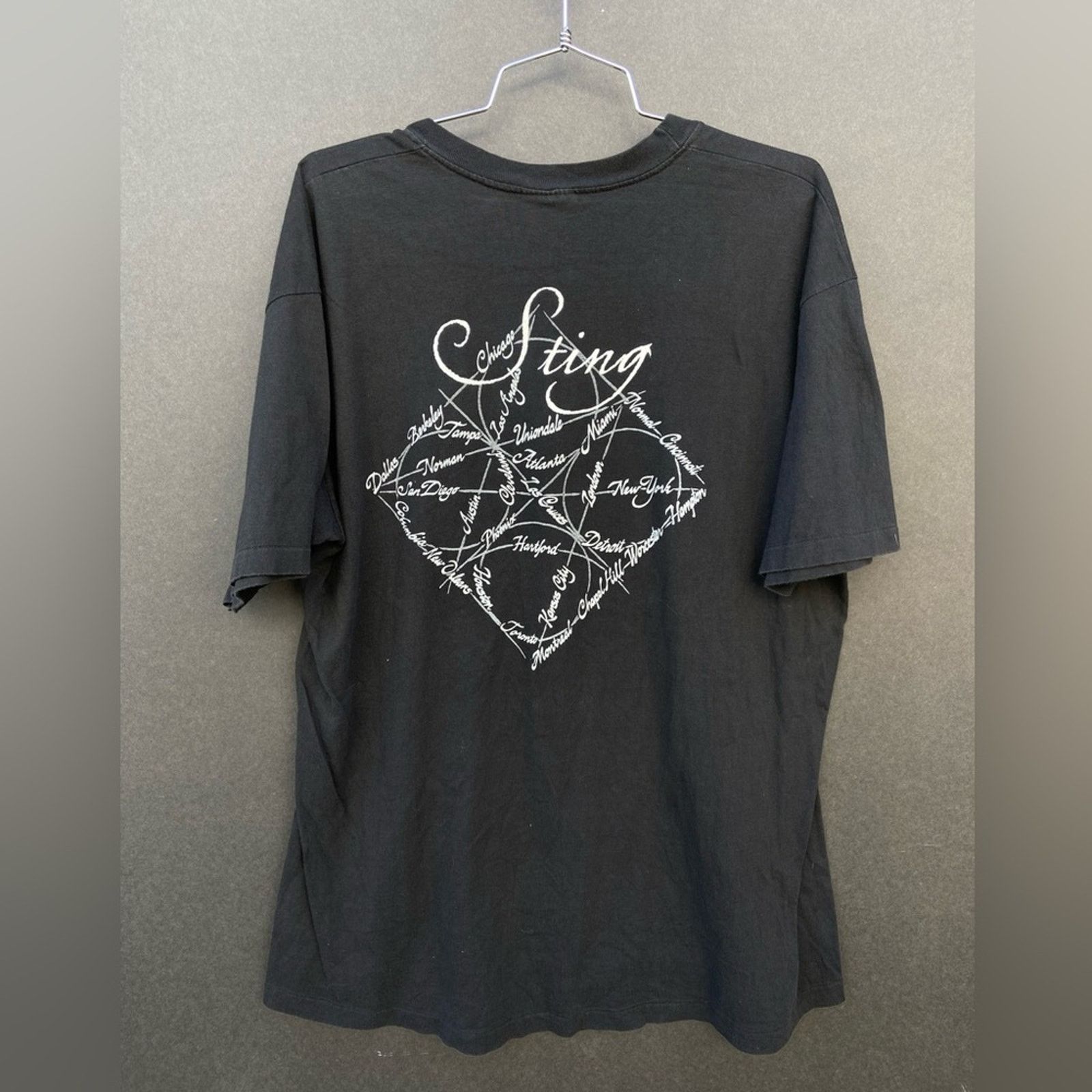 Hanes VTG Sting T shirt— The Soul Cages— Rare! Size US XL / EU 56 / 4 - 5 Thumbnail