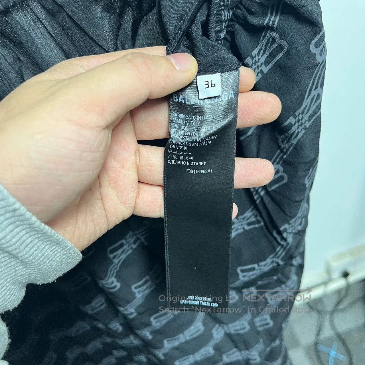 Balenciaga Balenciaga All-over Print Long Pants. Size US 36 / EU 52 - 4 Thumbnail