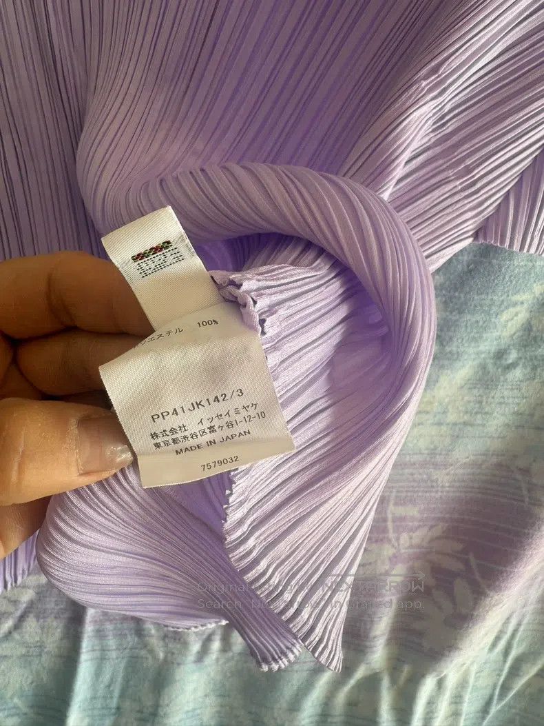 Issey Miyake Issey Miyake Purple Half Sleeve Size M / US 6-8 / IT 42-44 - 4 Thumbnail