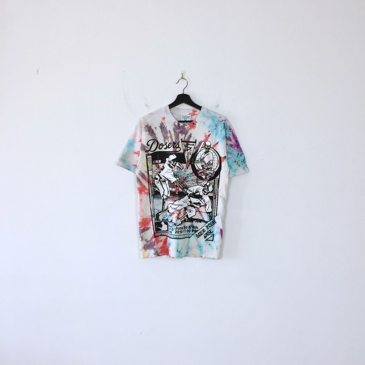 Online Ceramics ONLINE CERAMICS LA DOSERS TIE-DYE TEE Size US M / EU 48-50 / 2 - 1 Thumbnail