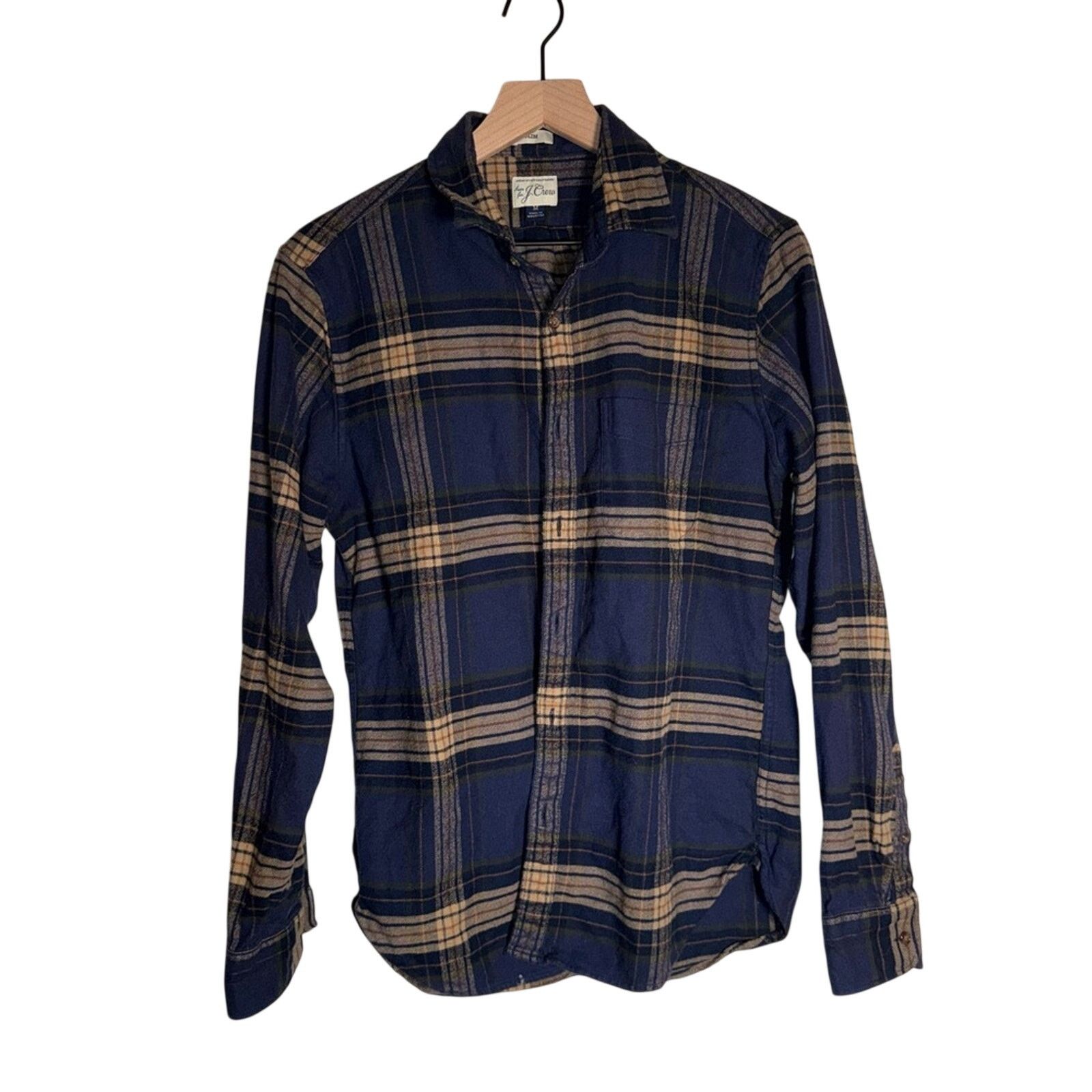 J.Crew J. CREW Slim Fit flannel 90s grunge gorpcore button shirt M Size US M / EU 48-50 / 2 - 1 Thumbnail